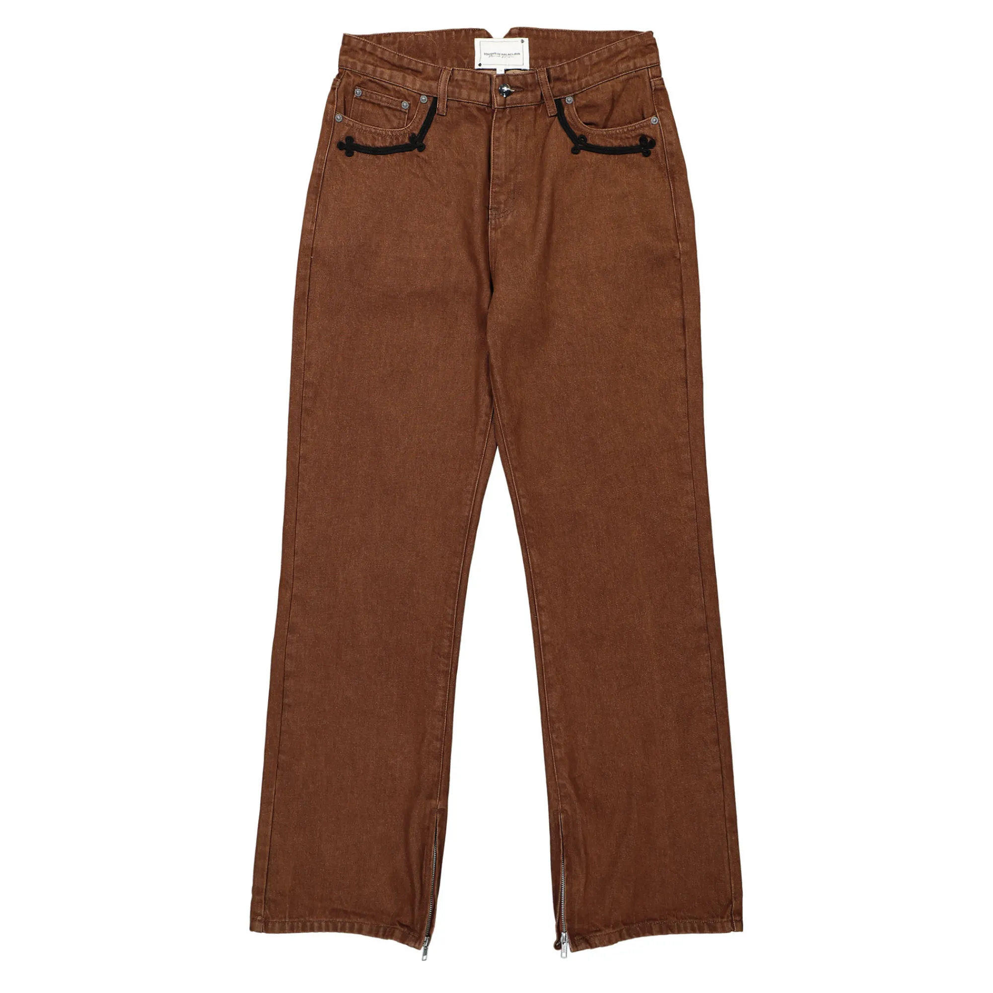 Jeans | Pants & Shorts^Youths In Balaclava Hussar Jeans Brown