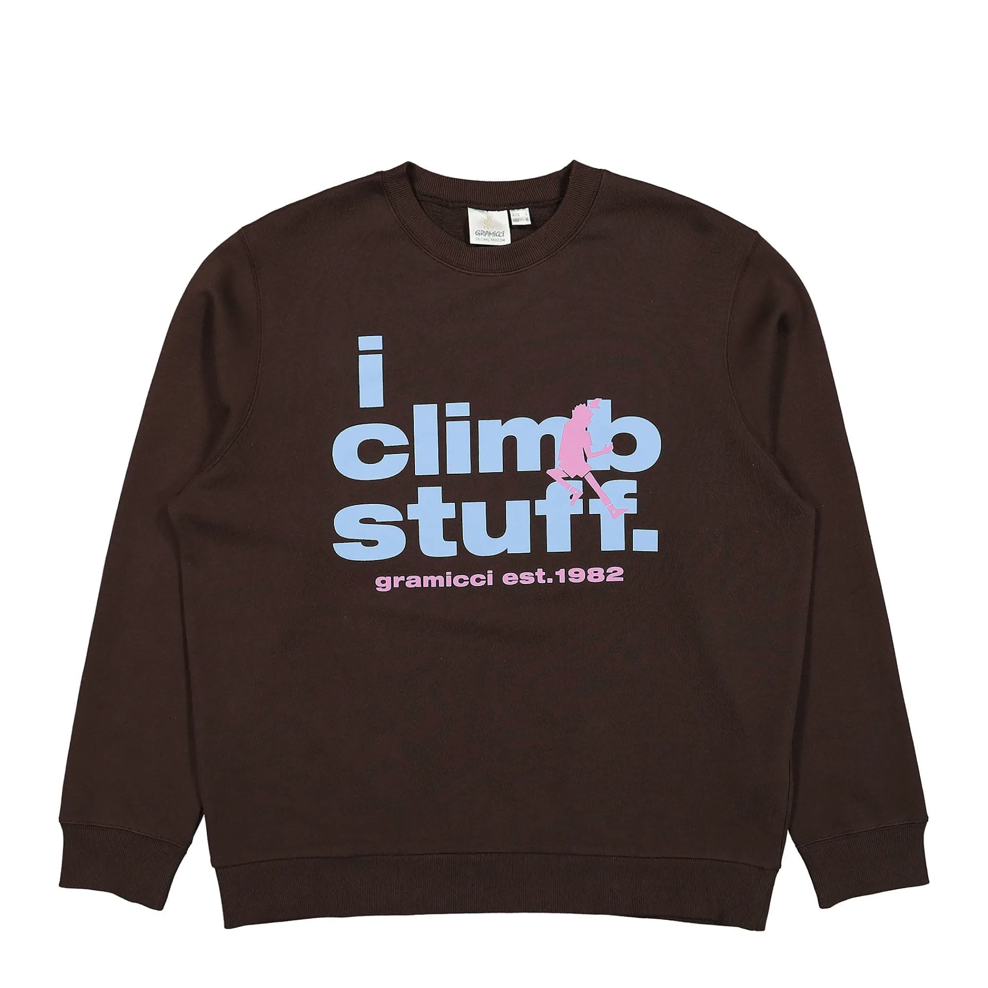 Sweatshirts & Hoodies^Gramicci I Climb Stuff Sweatshirt DeepBrown