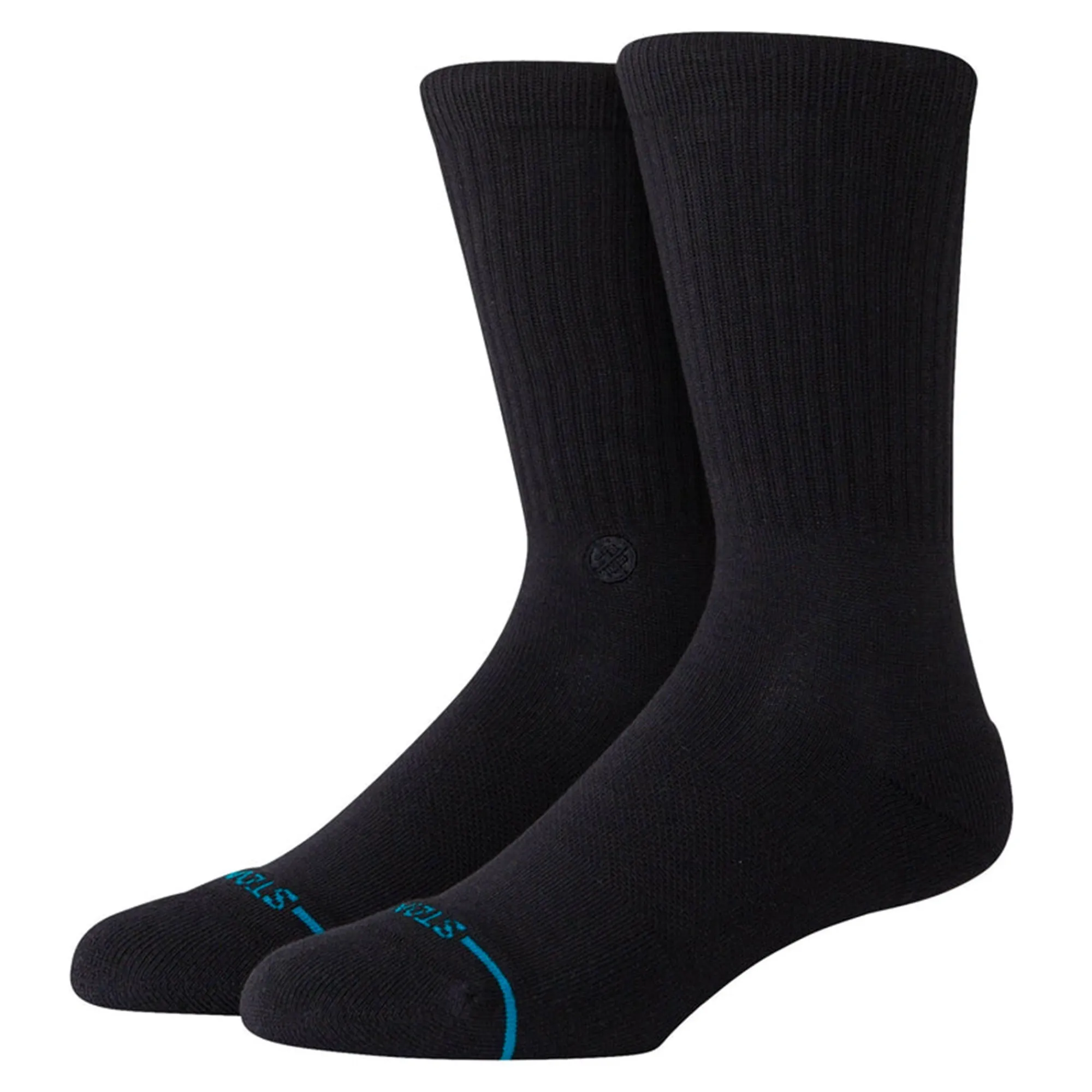 Socks & Underwear | Socks & Underwear^Stance Icon Organic Crew Socks Black