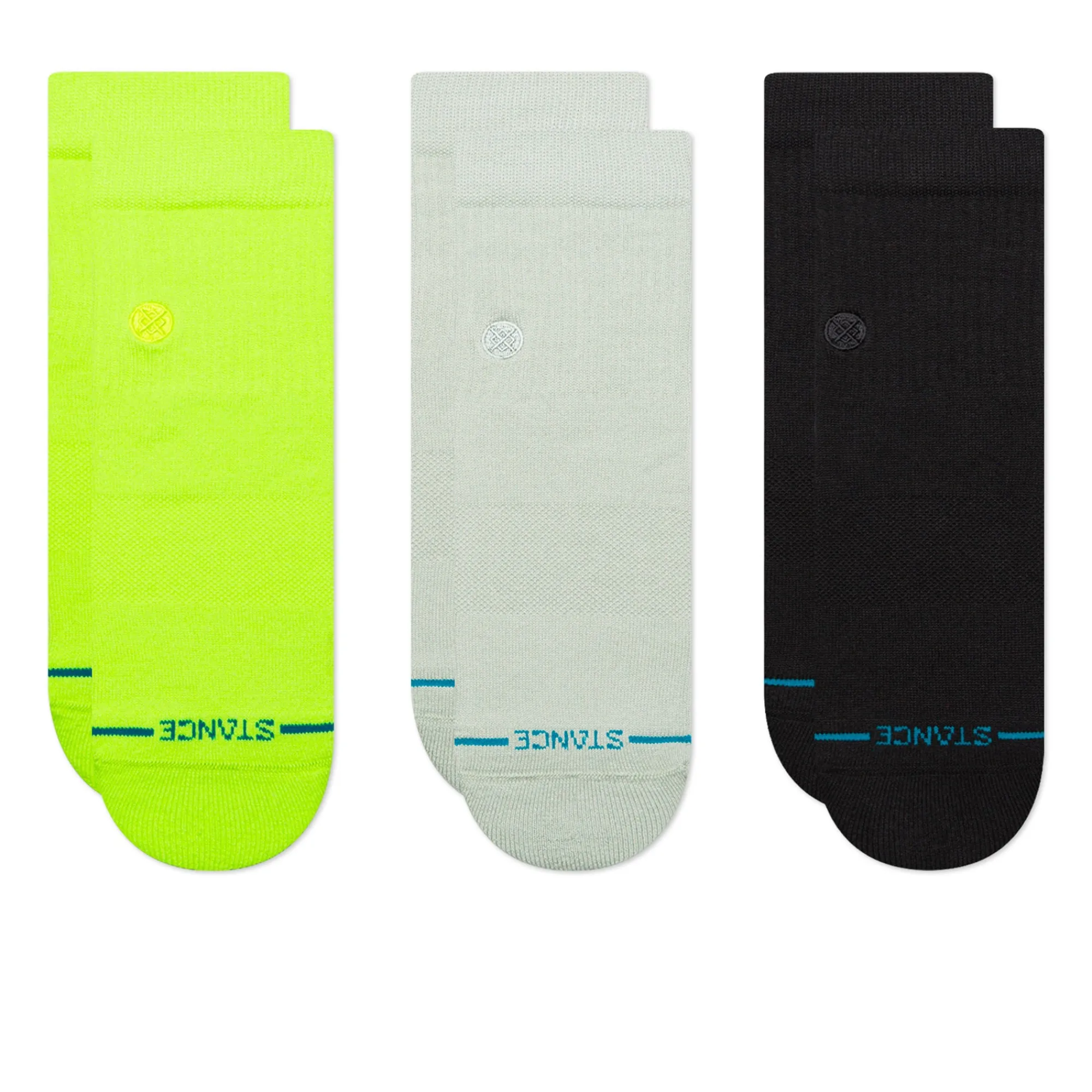 Socks & Underwear^Stance Icon Quarter 3 Pack Socks Multi