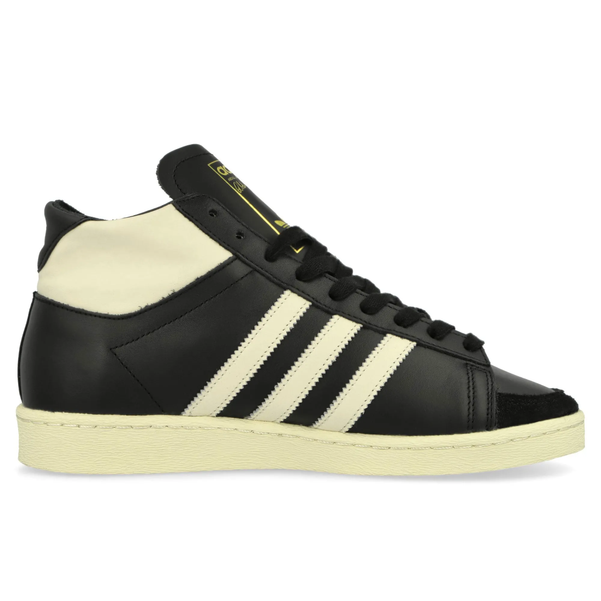 High Tops | Basketball & Court^adidas Jabbar Hi CoreBlack/OffWhite/CreamWhite