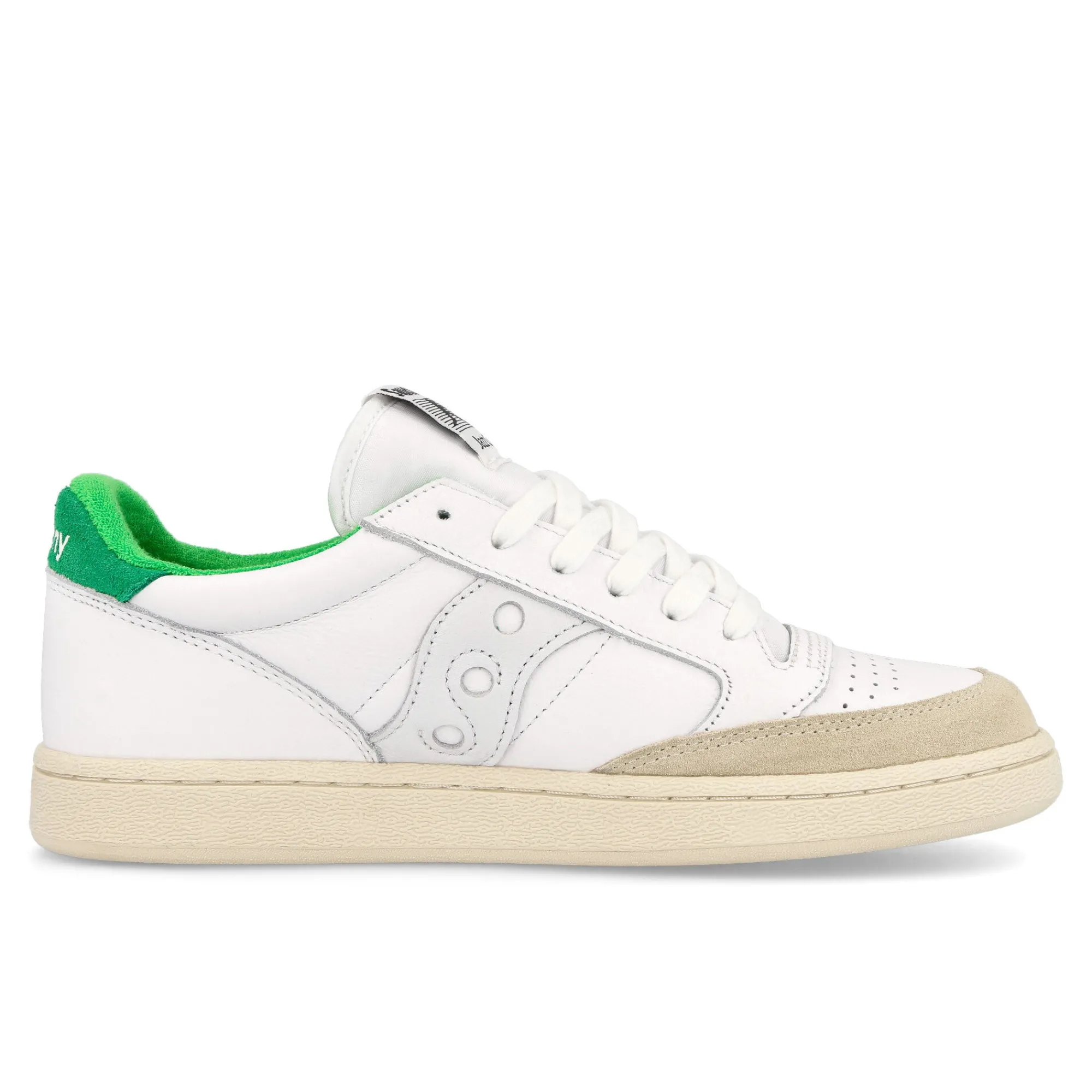 Low Tops | Basketball & Court^Saucony Jazz Court White-Green