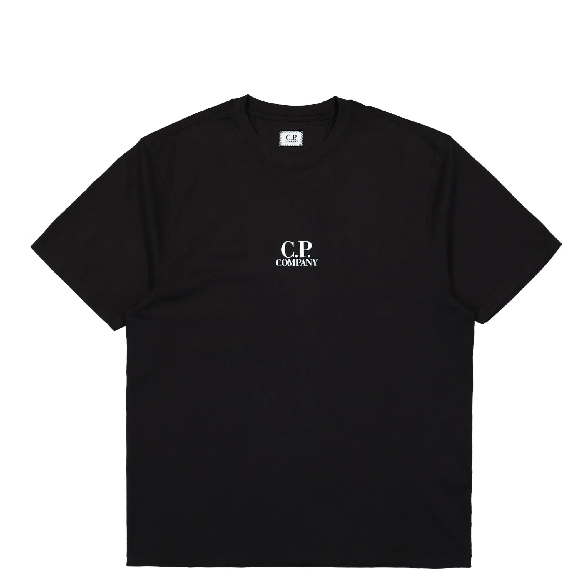 T-Shirts & Long Sleeves^C.P. Company 30/1 Jersey Bold British Sailor T-Shirt Black