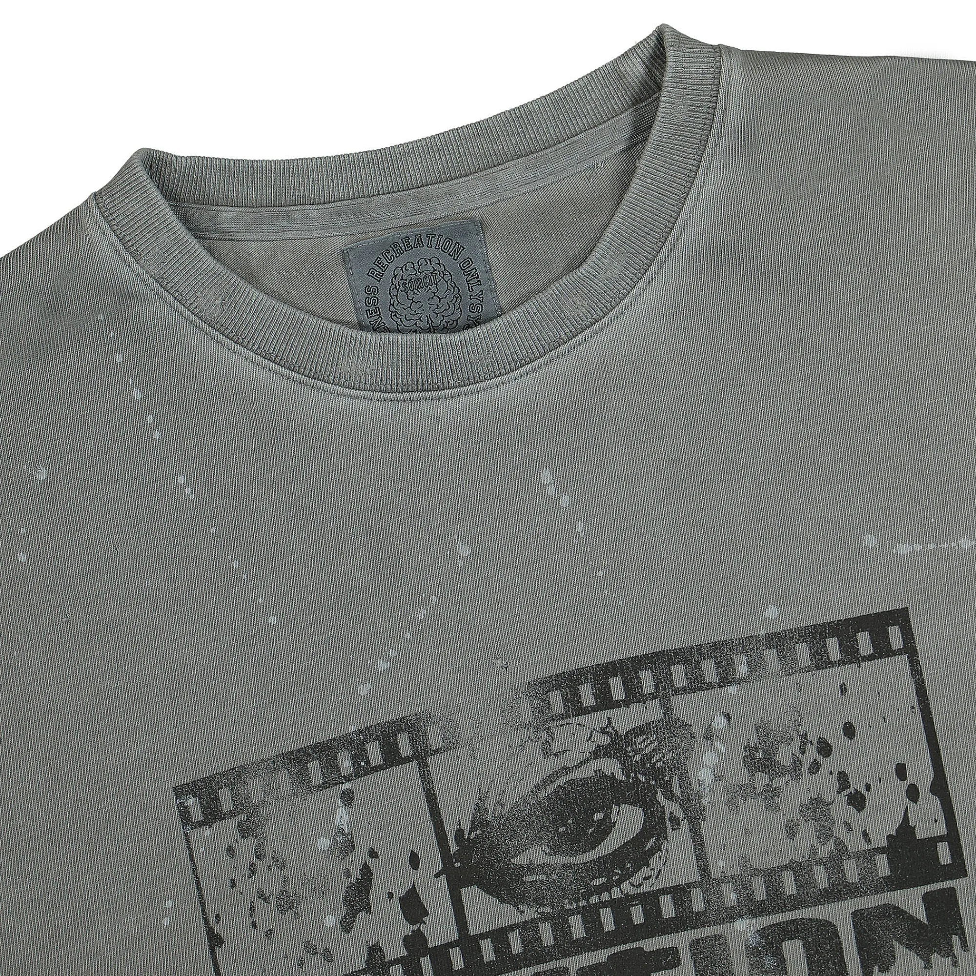 T-Shirts & Long Sleeves^Someit K.O.K2 LS Vintage Tee StoneGrey