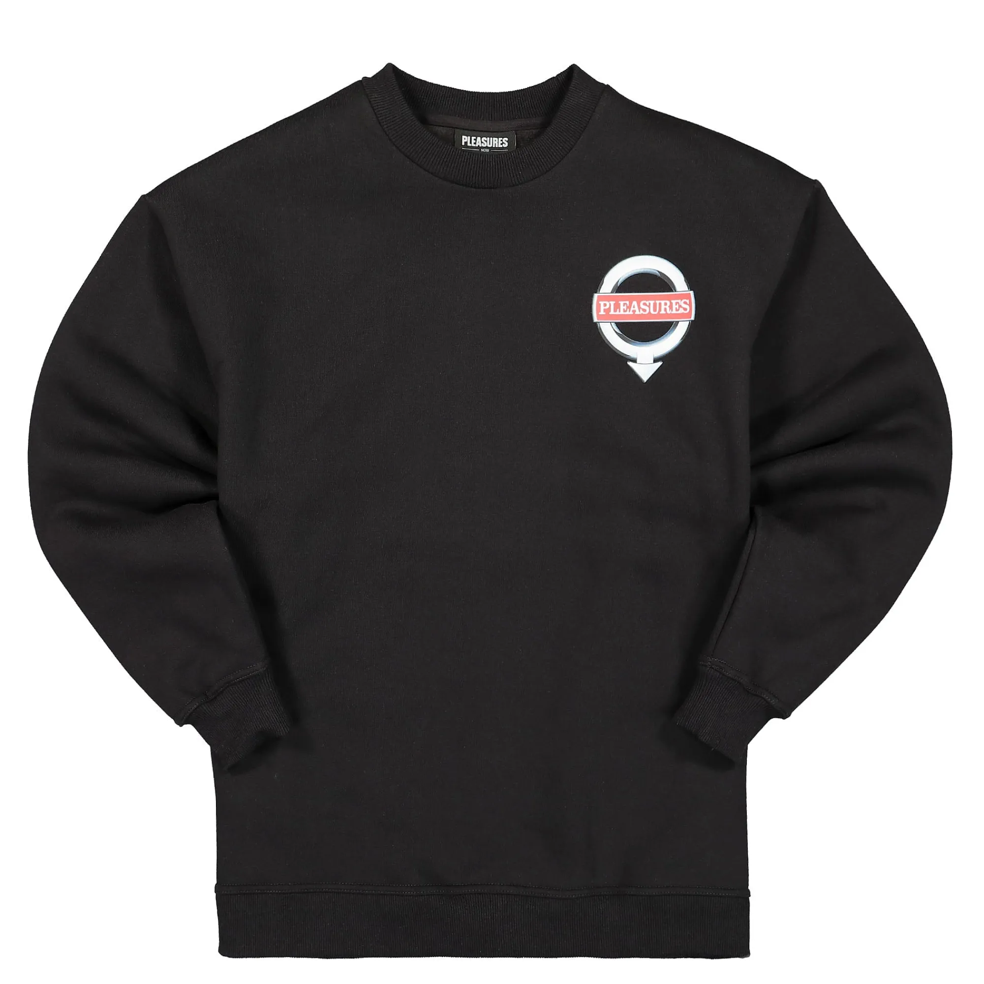 Sweatshirts & Hoodies^Pleasures Language Crewneck Black