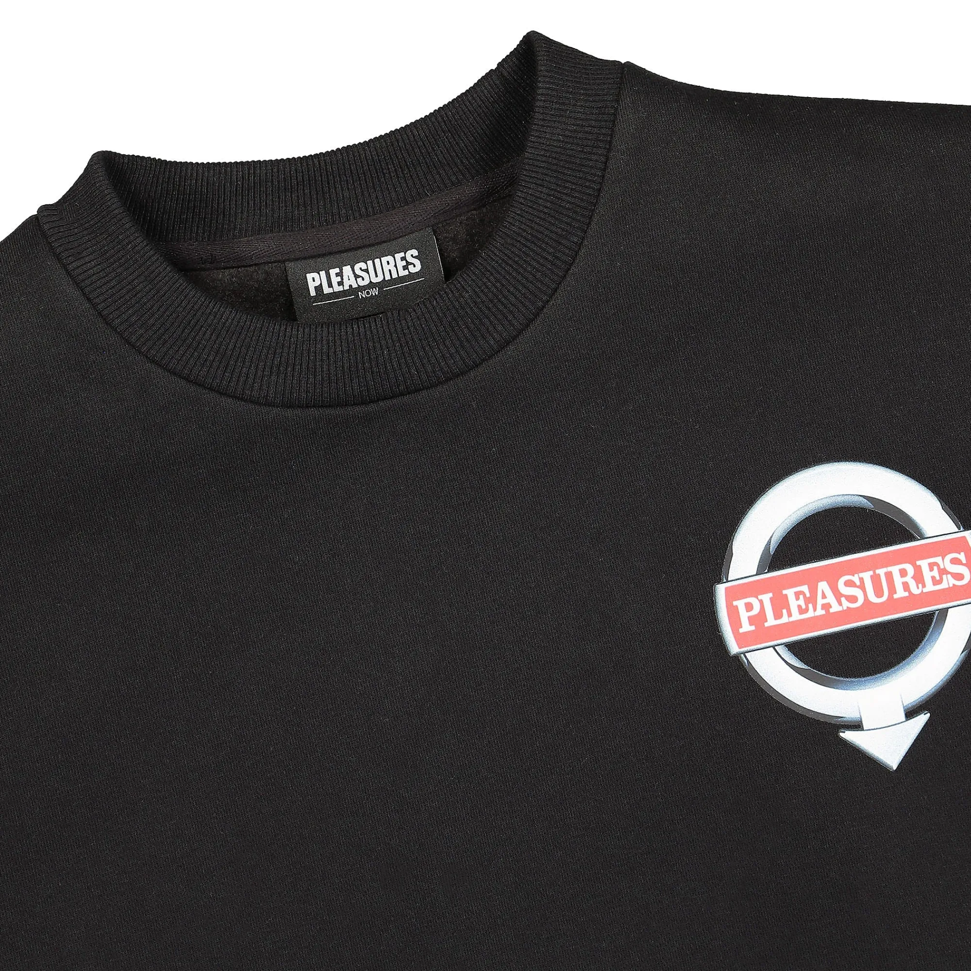 Sweatshirts & Hoodies^Pleasures Language Crewneck Black