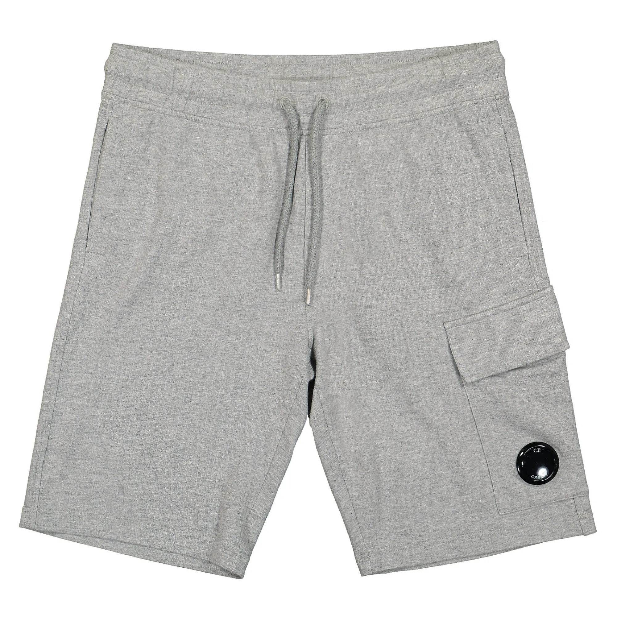 Pants & Shorts^C.P. Company Light Fleece Cargo Shorts GreyMelange