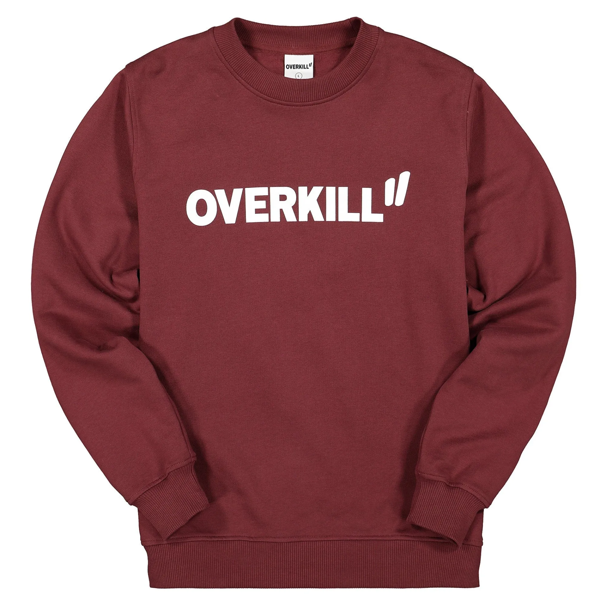 Sweatshirts & Hoodies | Sweatshirts & Hoodies^Overkill Logo Crewneck Burgundy