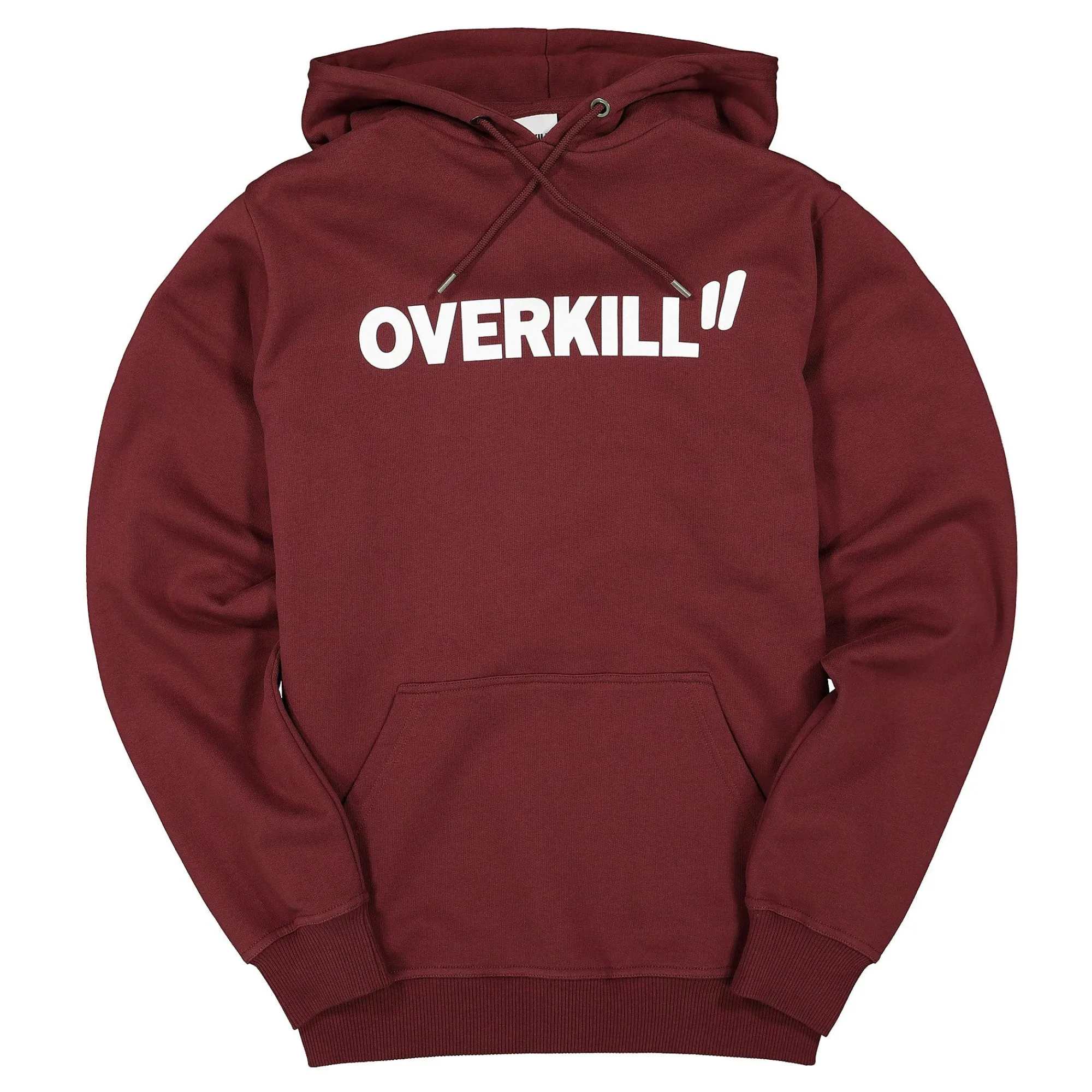 Sweatshirts & Hoodies | Sweatshirts & Hoodies^Overkill Logo Hoodie Burgundy