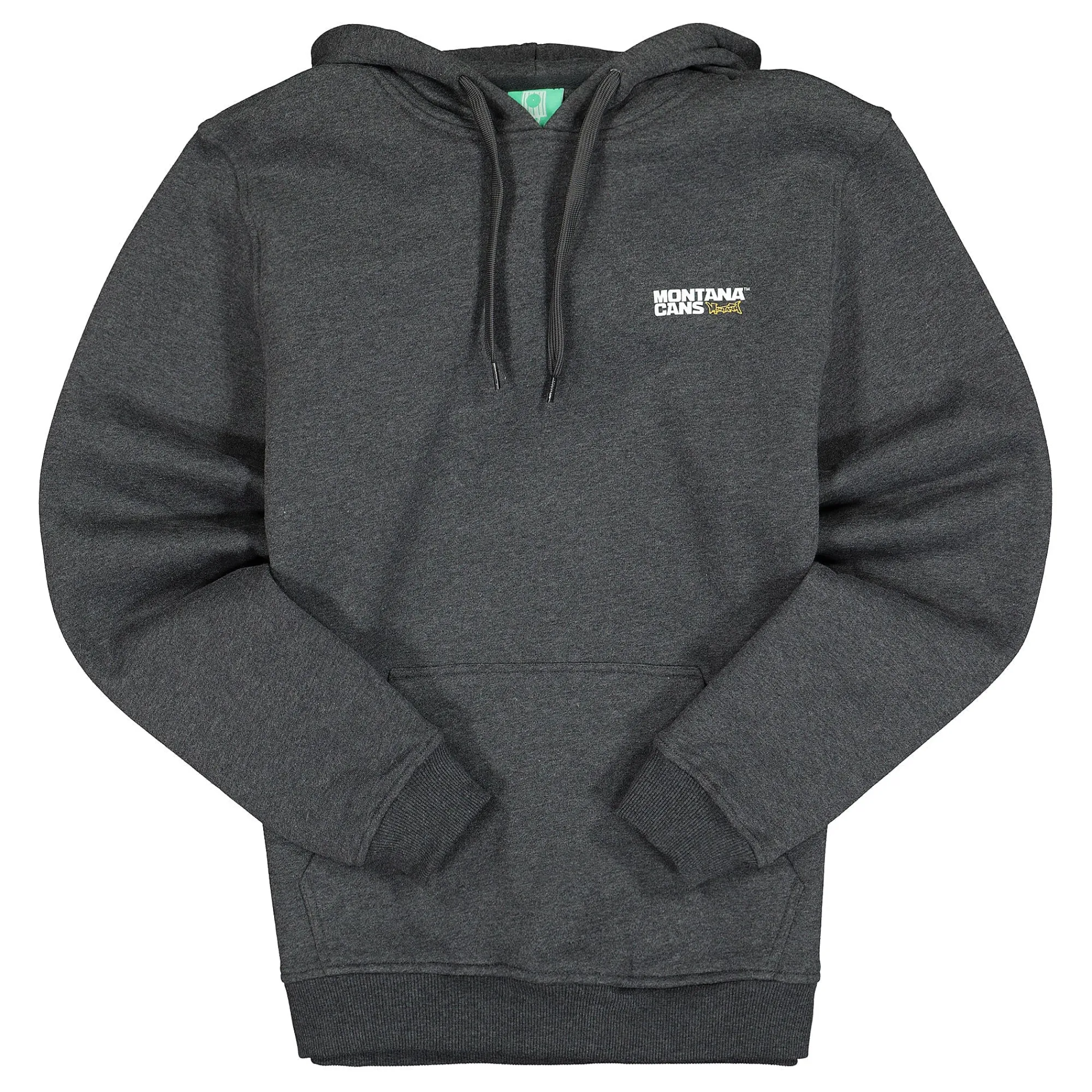 Textile & Gear^Montana Logo Hoody Charcoal