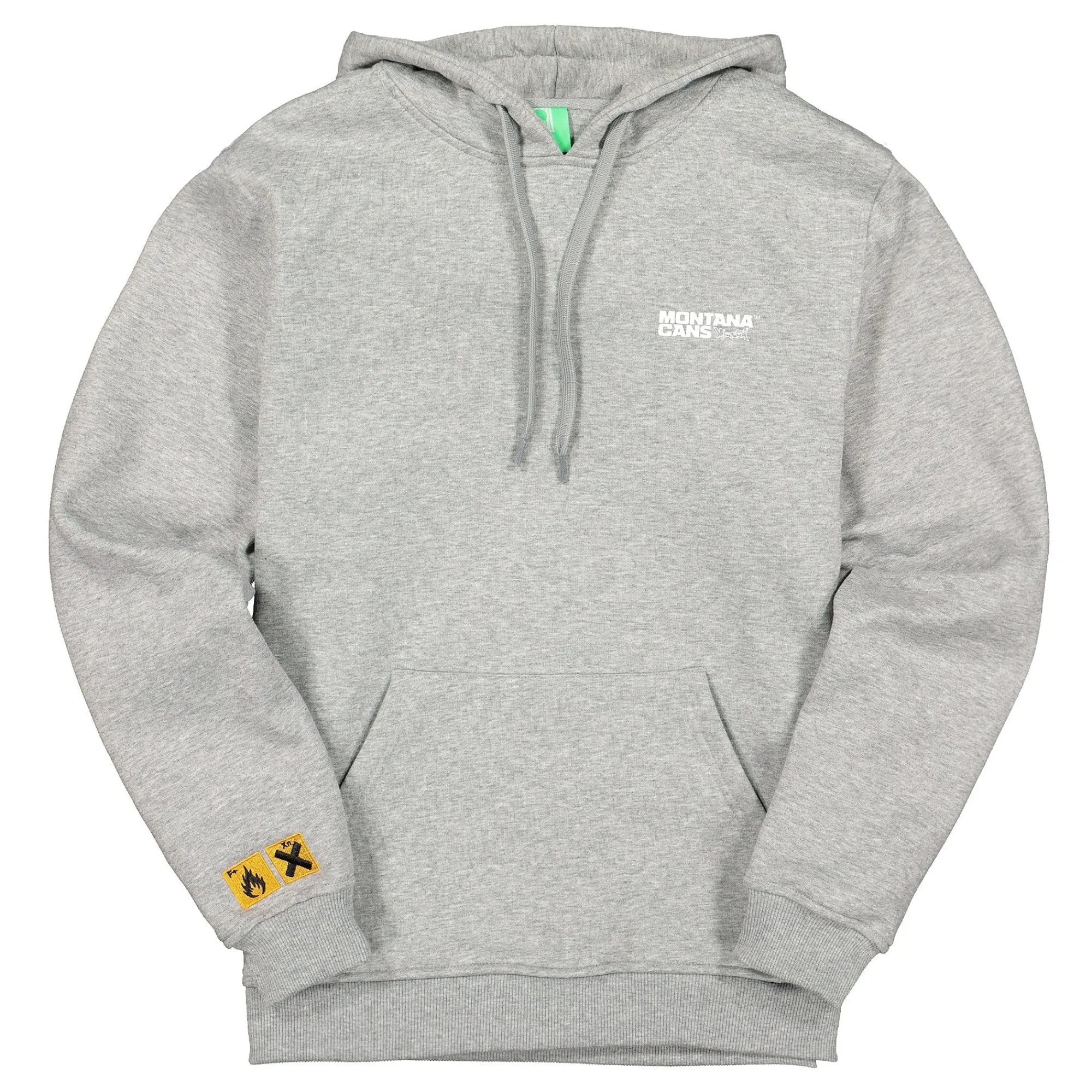 Textile & Gear^Montana Logo Hoody Grey