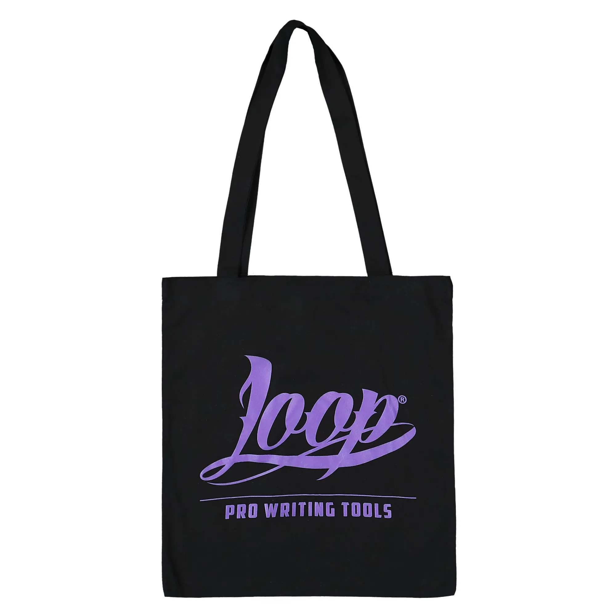 Bags | Bags & Backpacks^Loop Logo Tote Bag Black/Purple