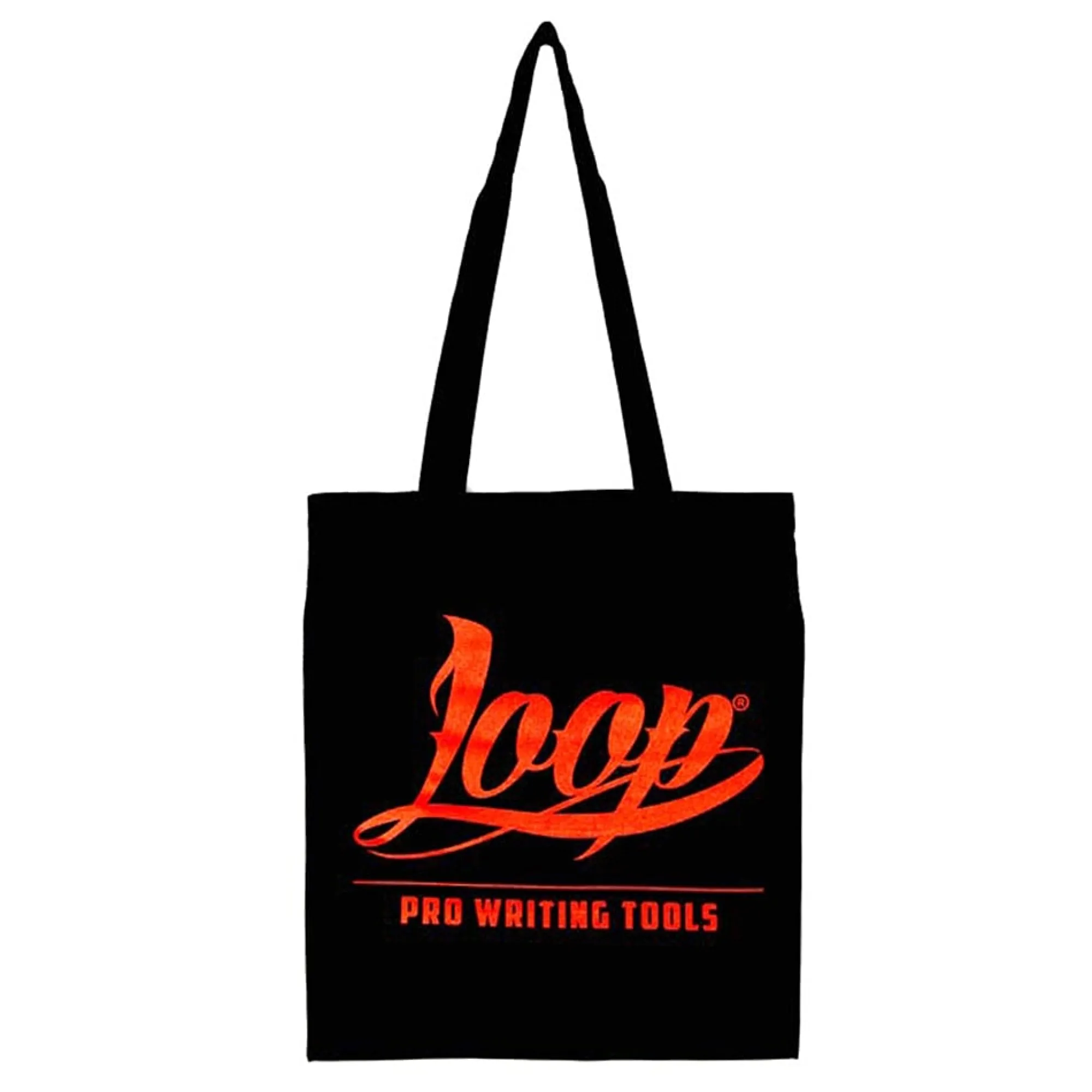 Bags | Bags & Backpacks^Loop Logo Tote Bag Black/Red