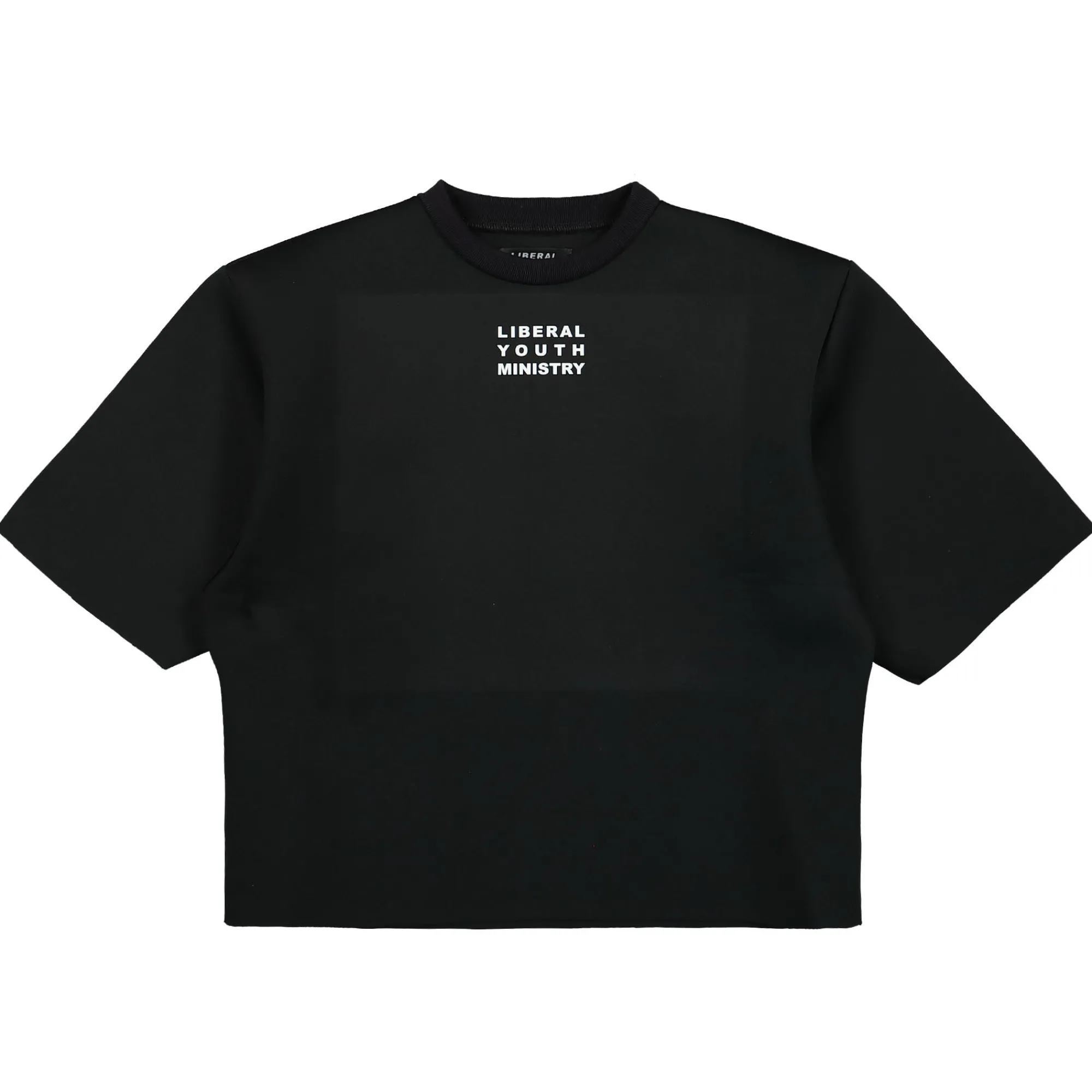 T-Shirts & Long Sleeves | T-Shirts & Long Sleeves^Liberal Youth Ministry Lym Neoprene Knit T-Shirt Black