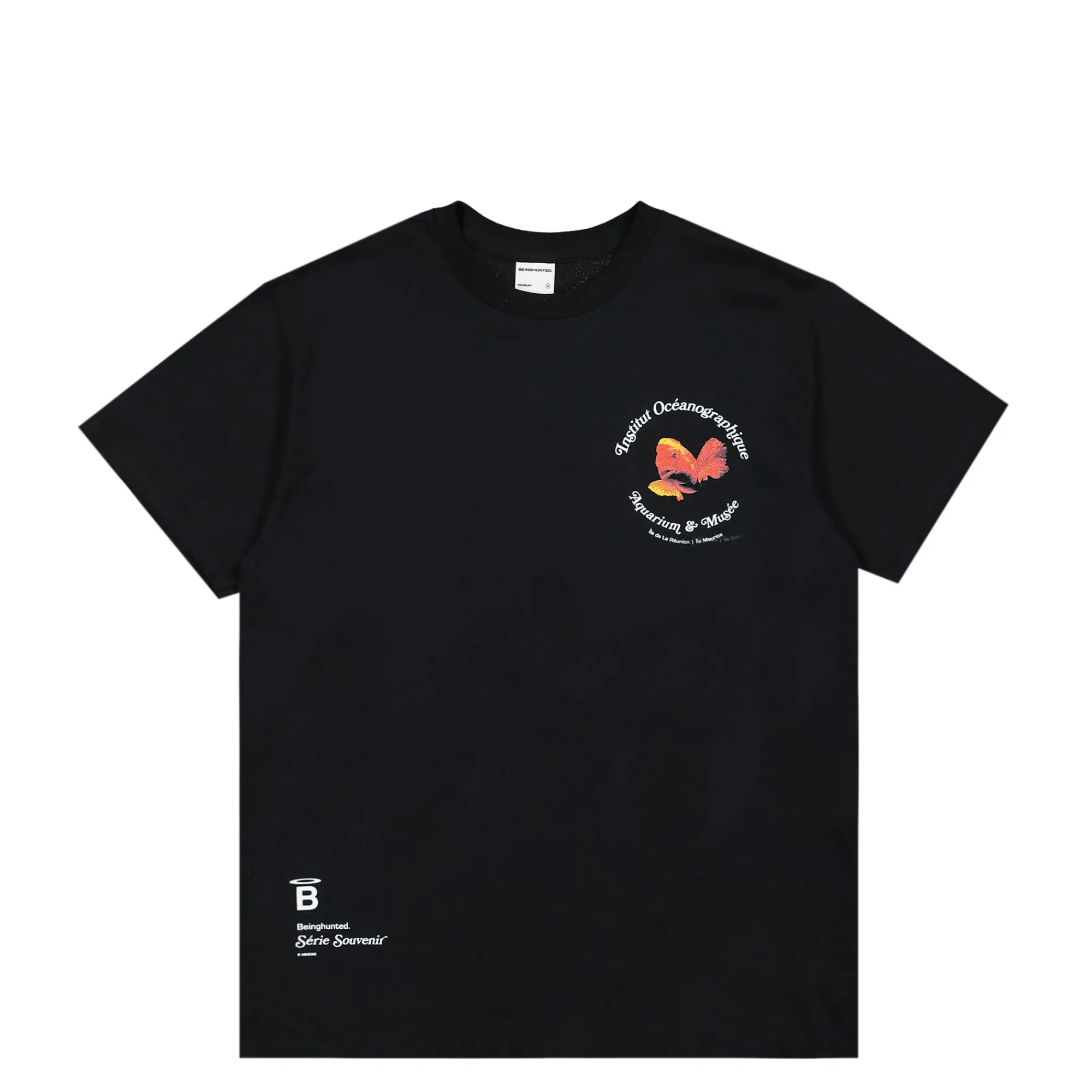 T-Shirts & Long Sleeves^Beinghunted Maurice Aquarium T-Shirt Black