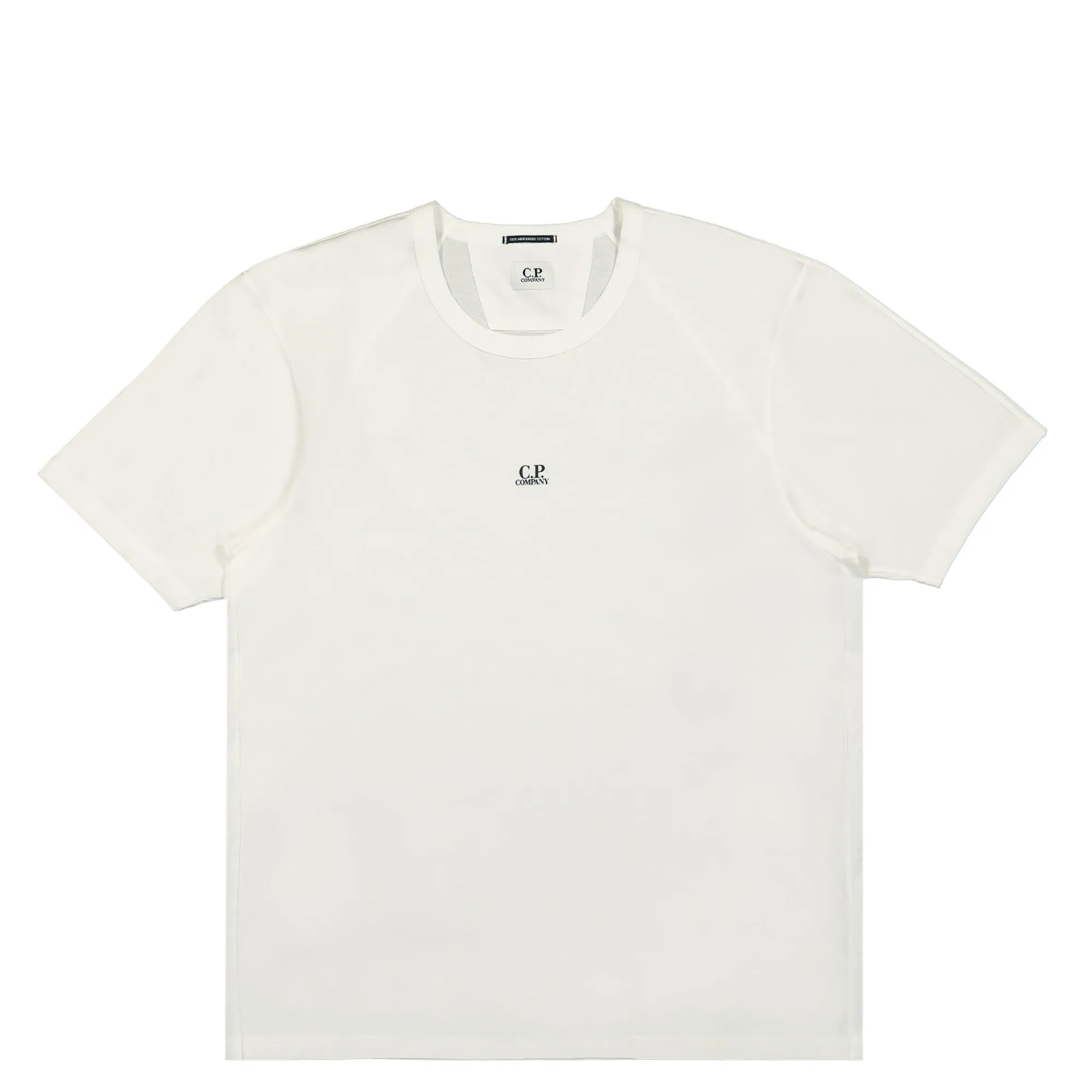 T-Shirts & Long Sleeves^C.P. Company 70/2 Mercerized Jersey Logo T-Shirt GauzeWhite