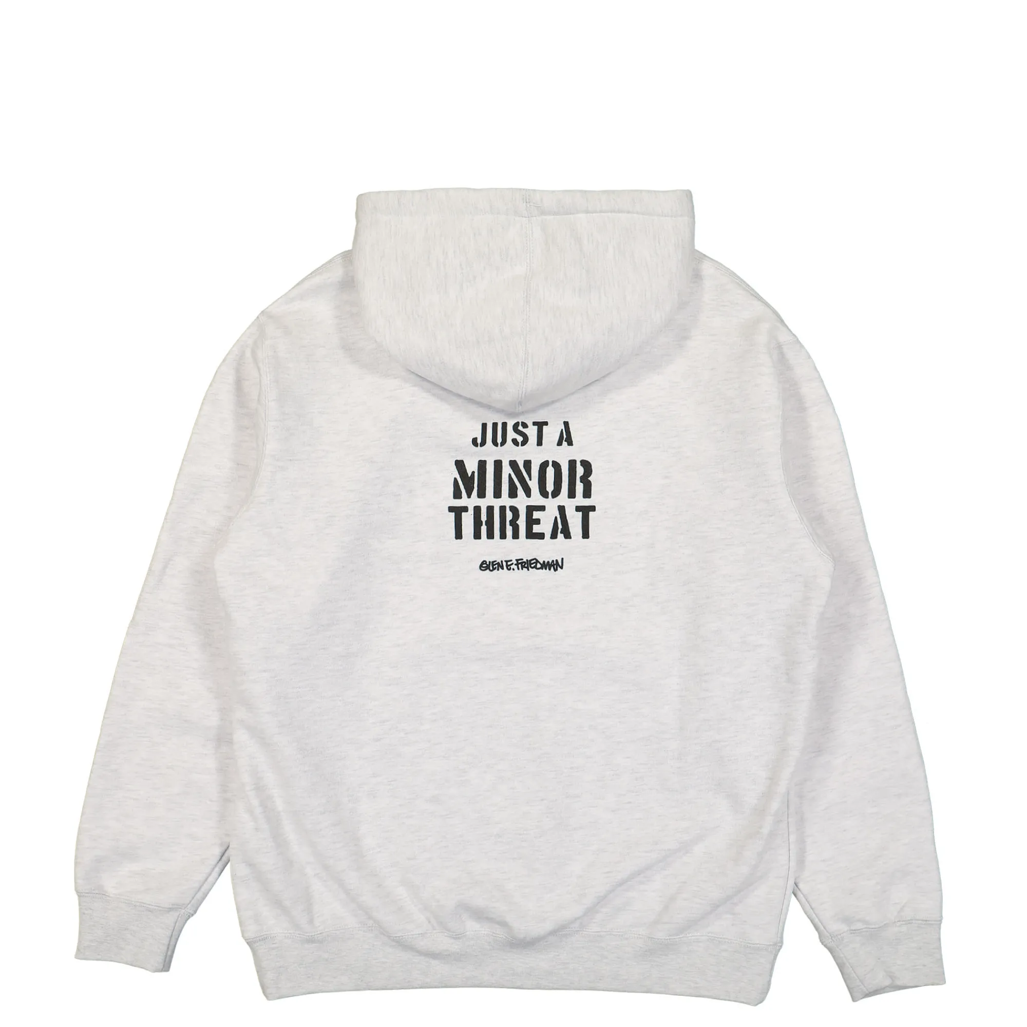 Sweatshirts & Hoodies^Obey Minor Threat x Gef just A Minor Threat Hood HeatherGrey