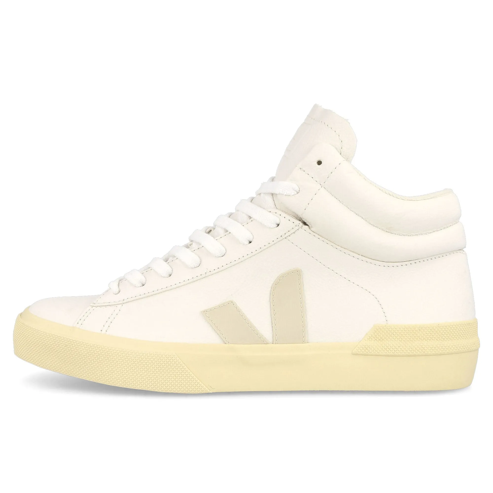 High Tops^Veja minotaur chromefree leather White