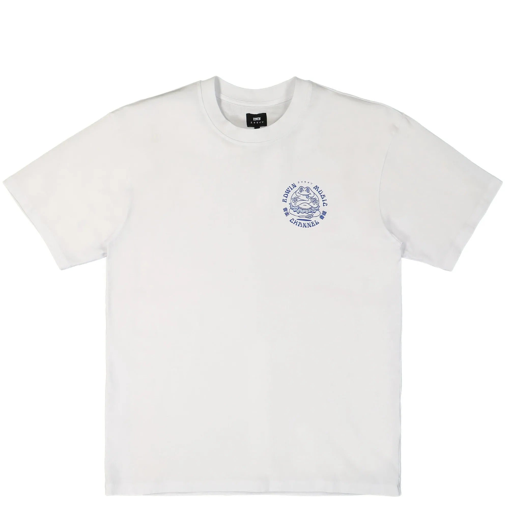 T-Shirts & Long Sleeves^Edwin Music Channel T-Shirt White