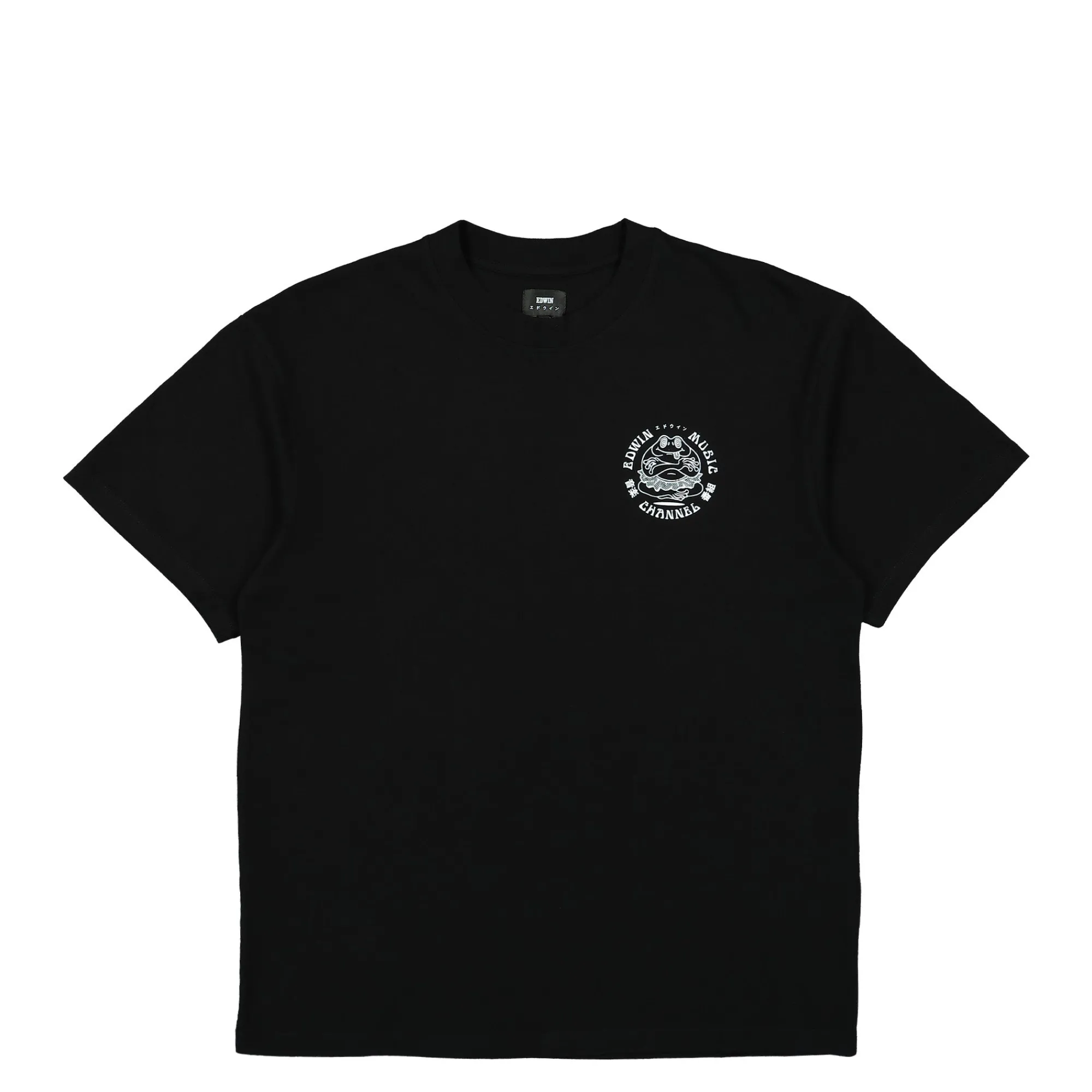 T-Shirts & Long Sleeves^Edwin Music Channel T-Shirt Black