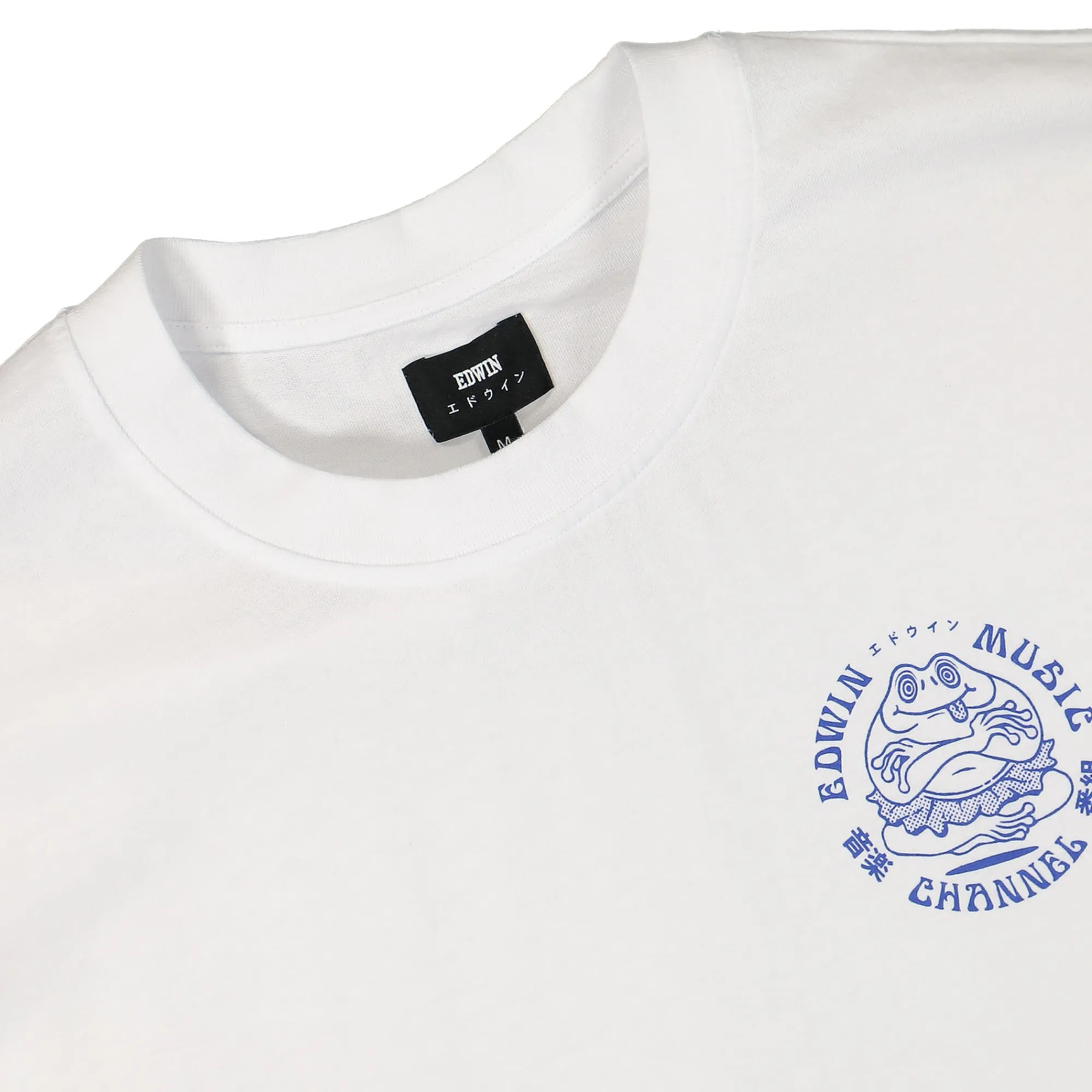 T-Shirts & Long Sleeves^Edwin Music Channel T-Shirt White