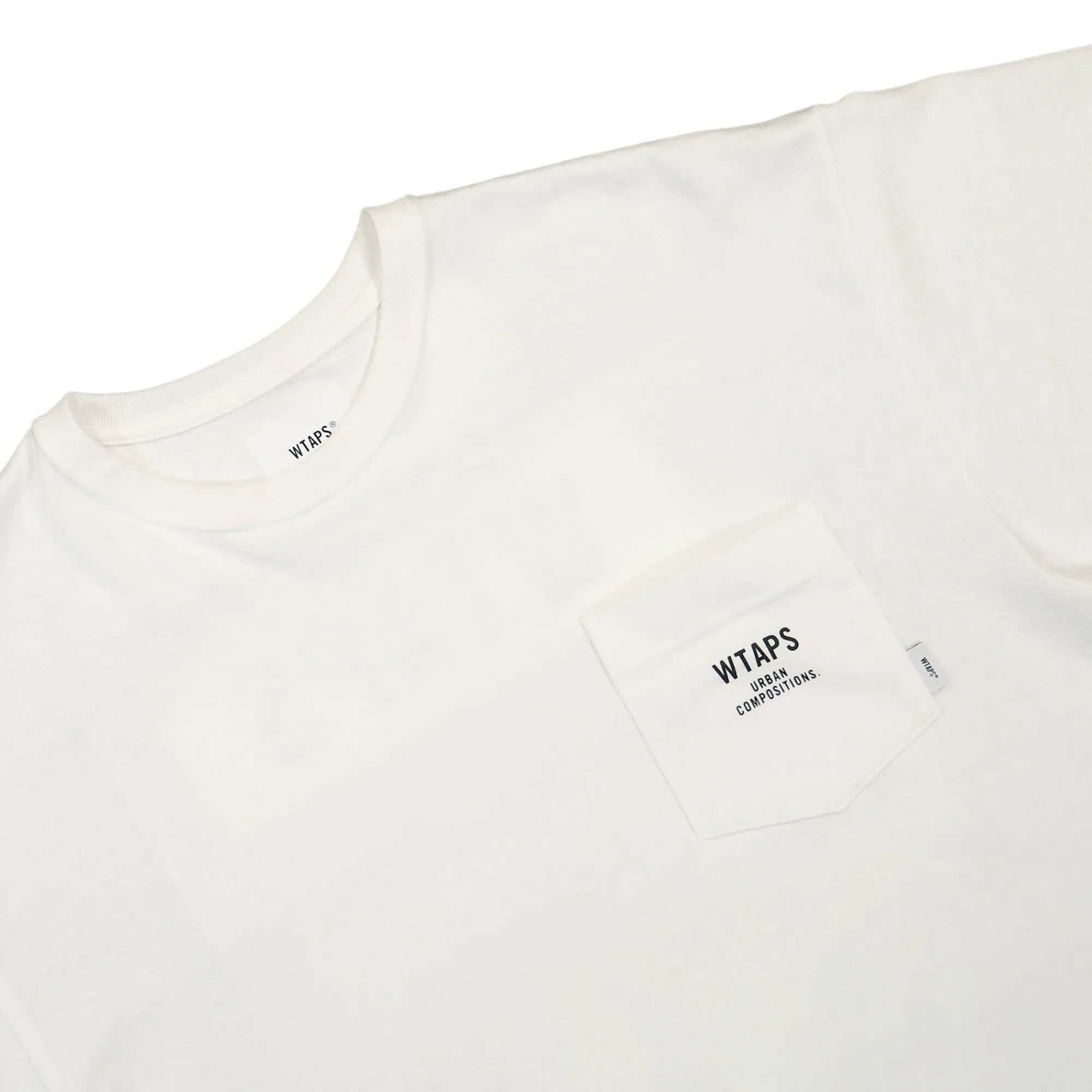 T-Shirts & Long Sleeves^WTAPS OBJ 01 / SS/ Cotton. Composition White