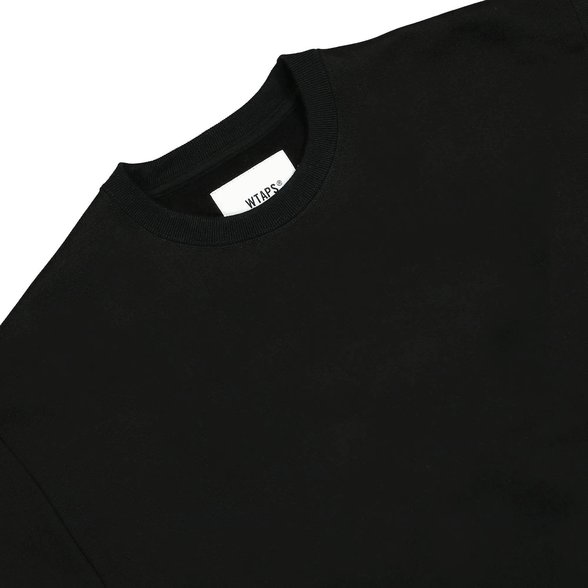 Sweatshirts & Hoodies^WTAPS Obj 01 / Sweater / Cotton. Beak Black