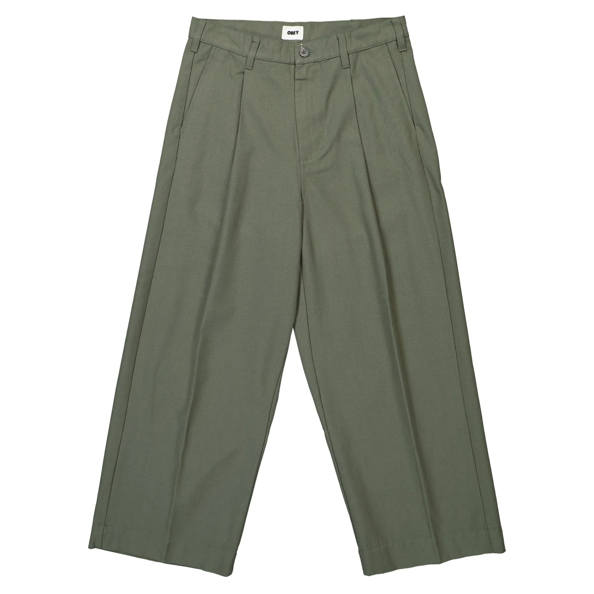 Pants & Shorts^Obey Oliver Pleated Pant TeaLeaf