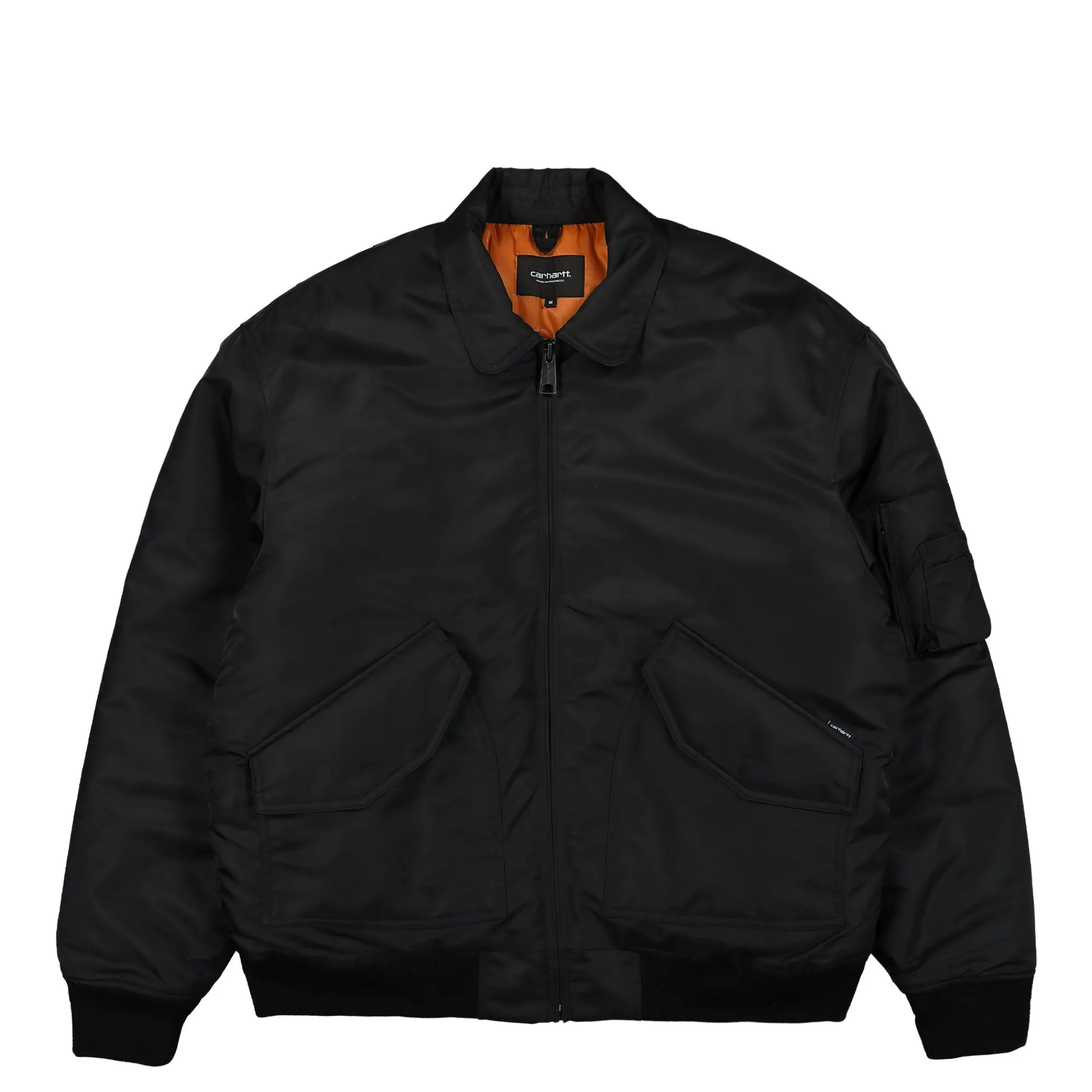 Jackets & Coats^Carhartt WIP Olten Bomber Black/Turmeric