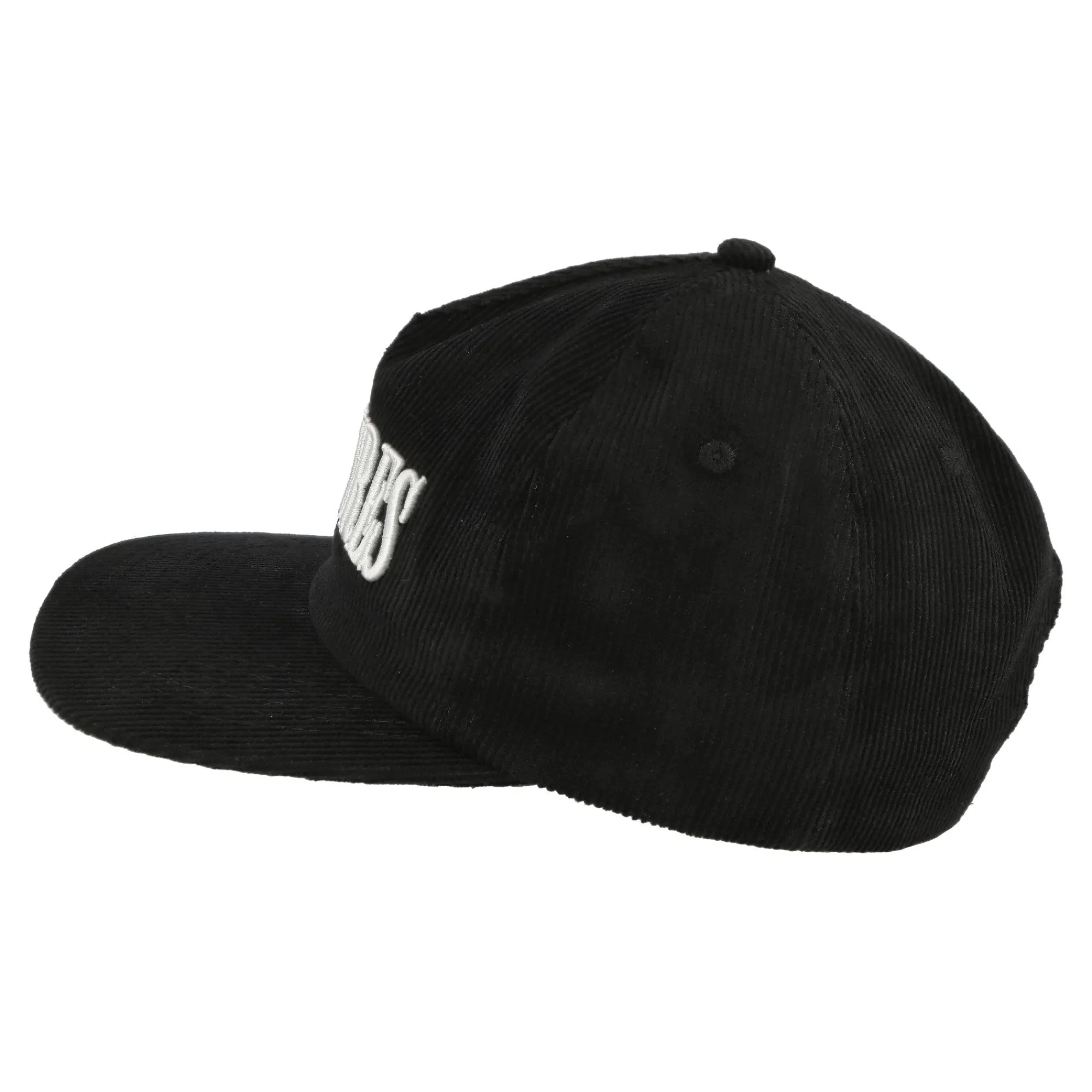 Caps, Hats & Beanies | Caps, Hats & Beanies^Pleasures Corduroy Snapback Cap Onyx