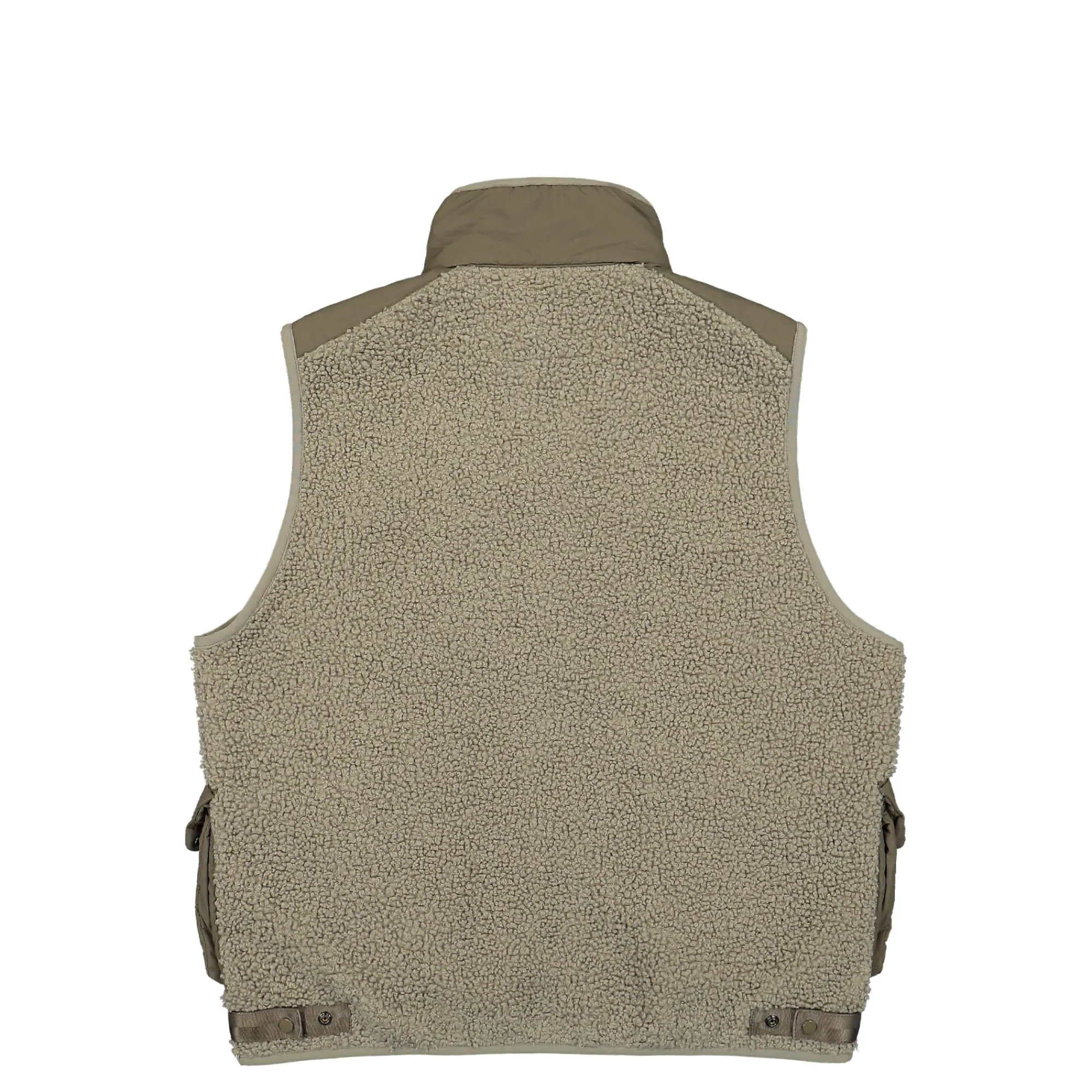 Vests^C.P. Company Outerwear Vest In Polar Shell VintageKhaki