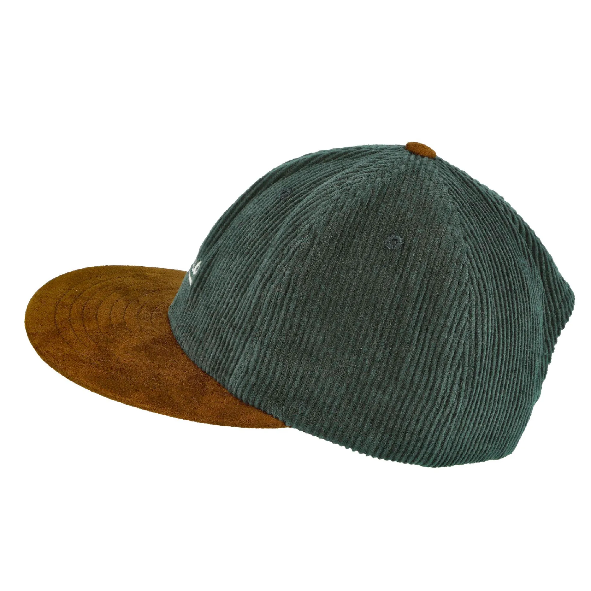 Caps, Hats & Beanies | Caps, Hats & Beanies^Parra Painters Script Corduroy 6 Panel Hat PineGreen