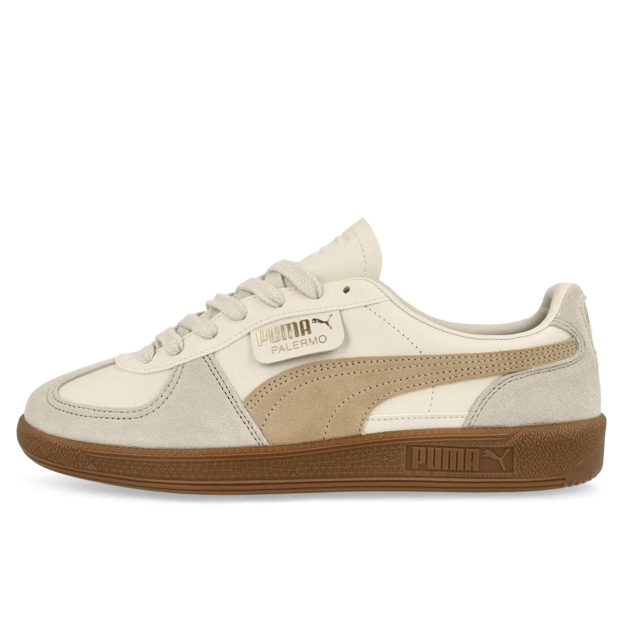 Low Tops | Retro & Running^Puma Palermo Leather AlpineSnow-DesertDust-Gum