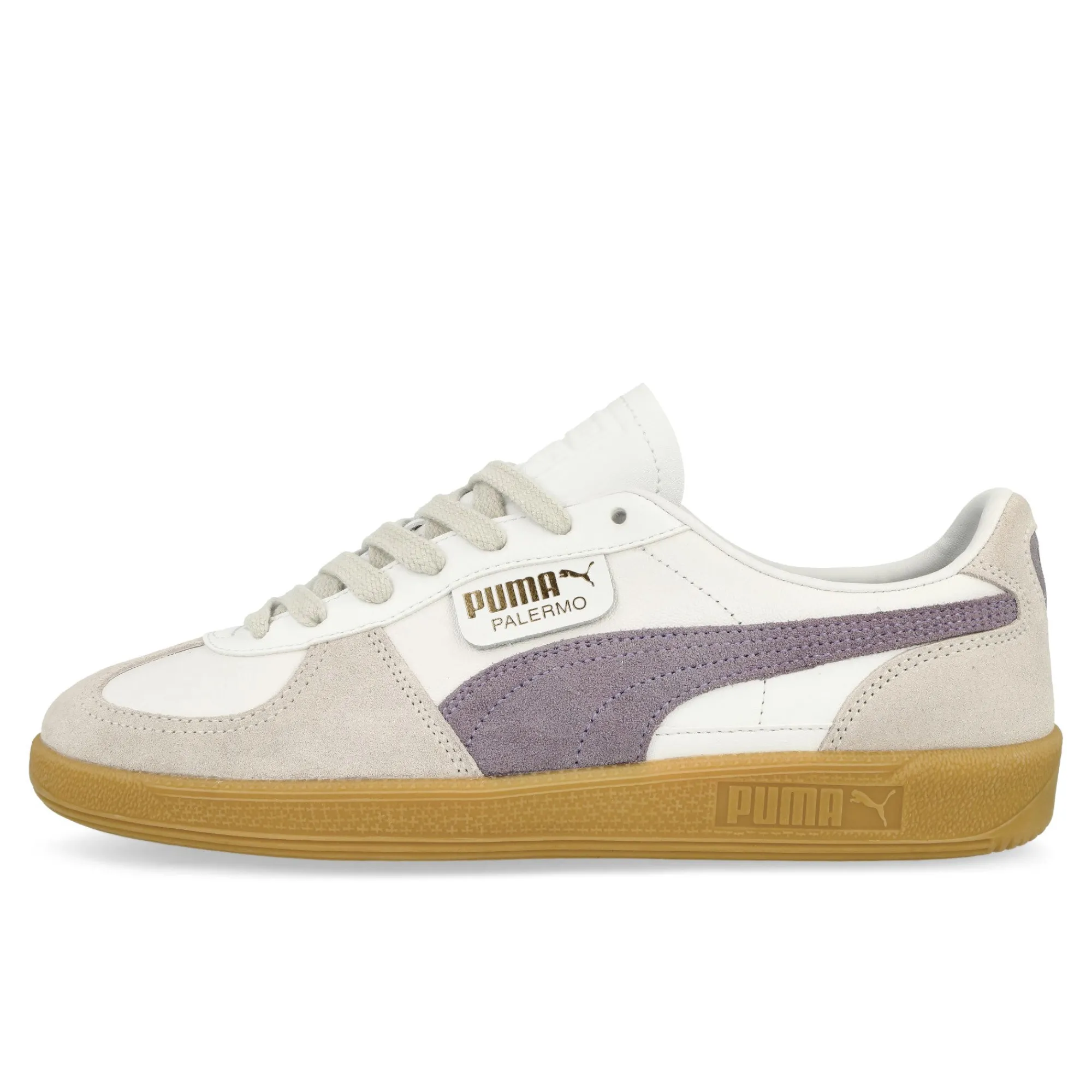 Low Tops | Retro & Running^Puma Palermo Leather PumaWhite-PalePlum-Gum