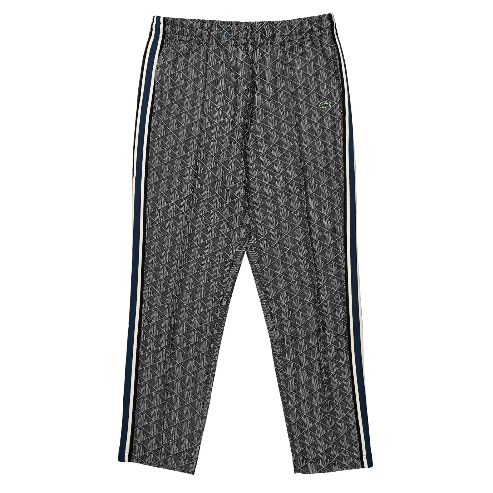 Pants & Shorts^Lacoste Paris Jacquard Monogram Track Pants Black/DarkGrey