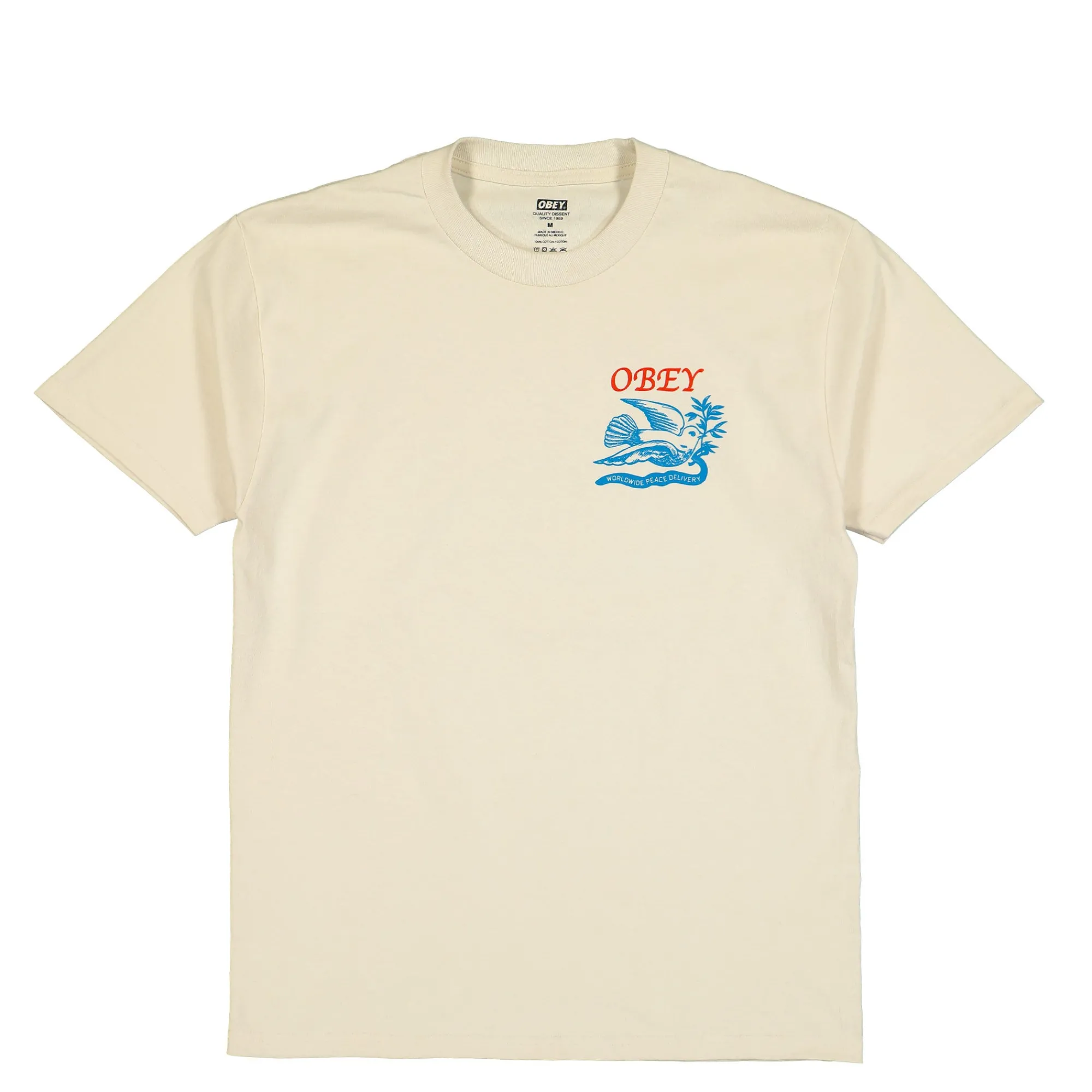 T-Shirts & Long Sleeves^Obey Peace Delivery Dove T-Shirt Cream