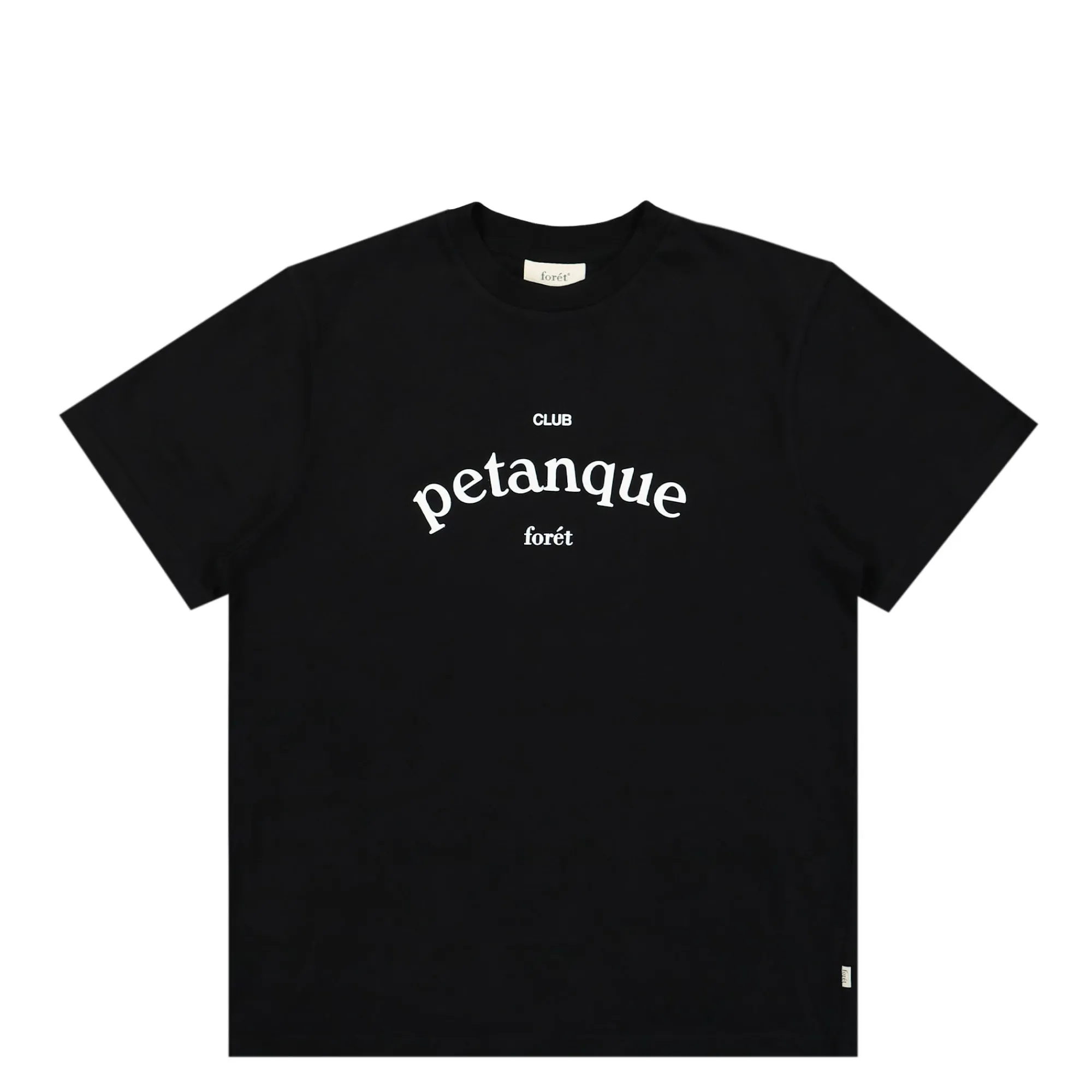 T-Shirts & Long Sleeves^Forét Petanque T-Shirt Black