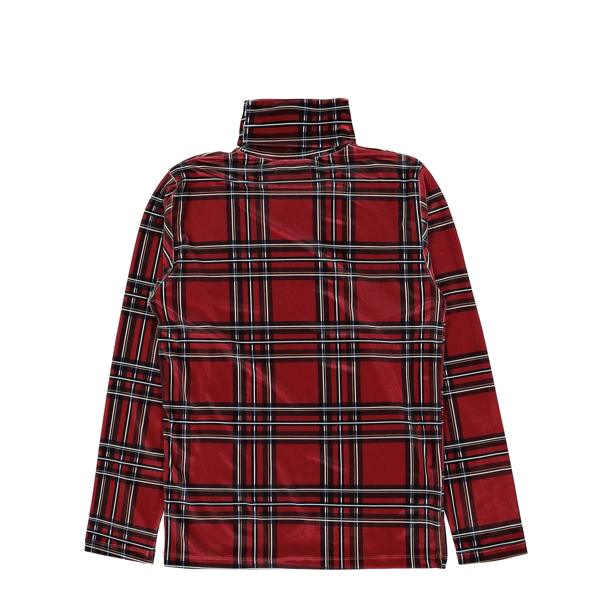 T-Shirts & Long Sleeves^Liberal Youth Ministry Plaid Velvet Turtleneck Red