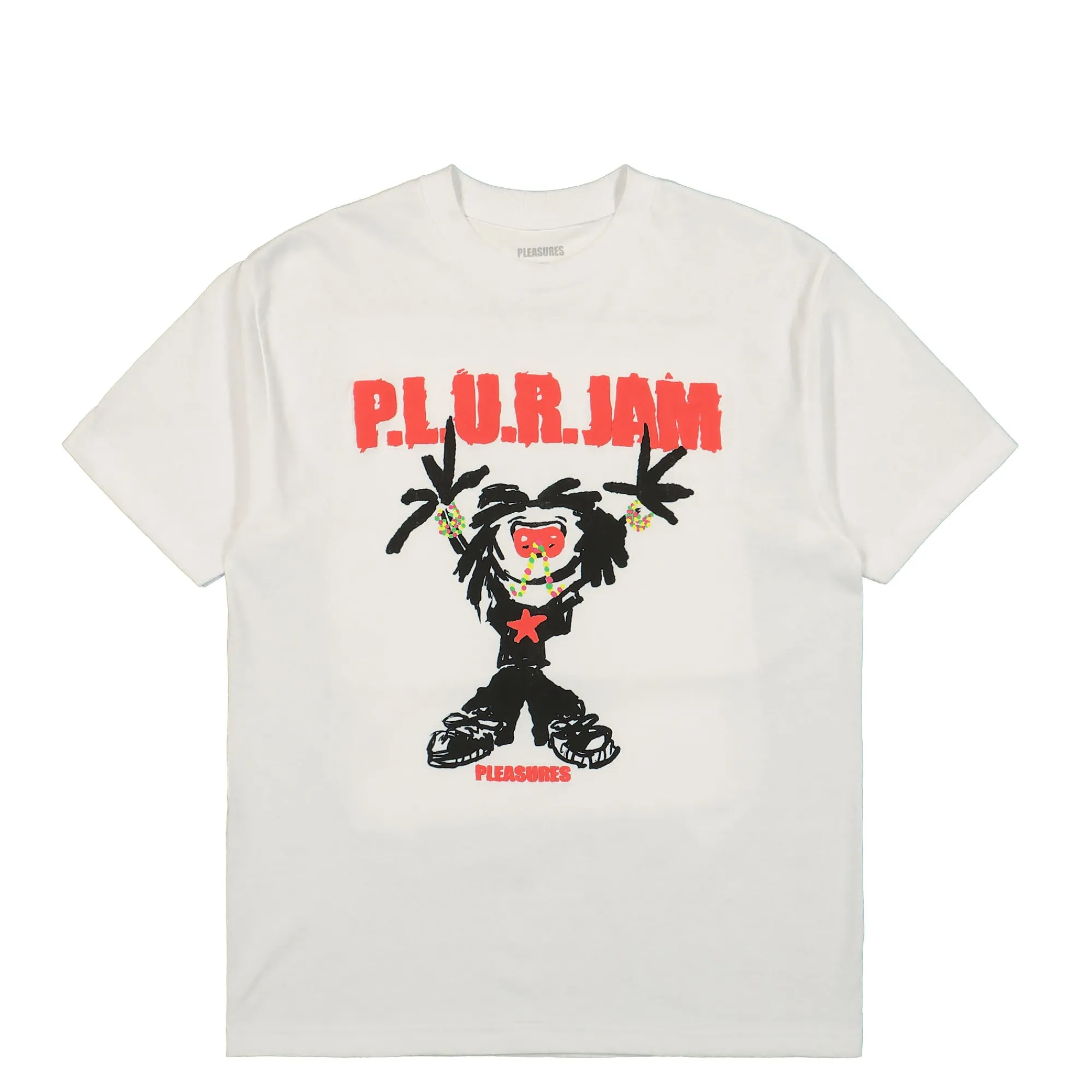 T-Shirts & Long Sleeves^Pleasures P.L.U.R. Jam T-Shirt White