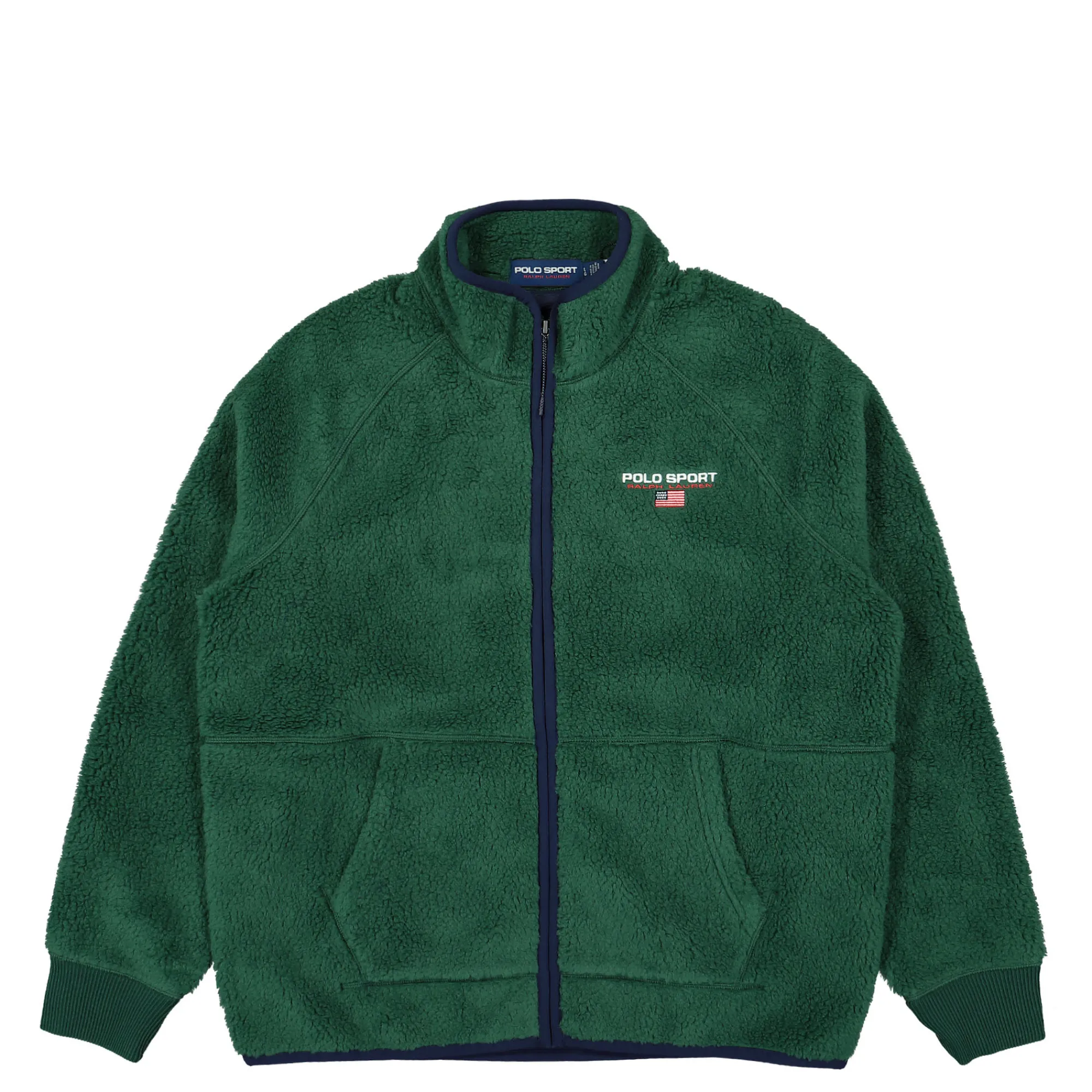 Jackets & Coats^Polo Ralph Lauren Polo Sport Hi-Pile Full-Zip Jacket KellyGreen