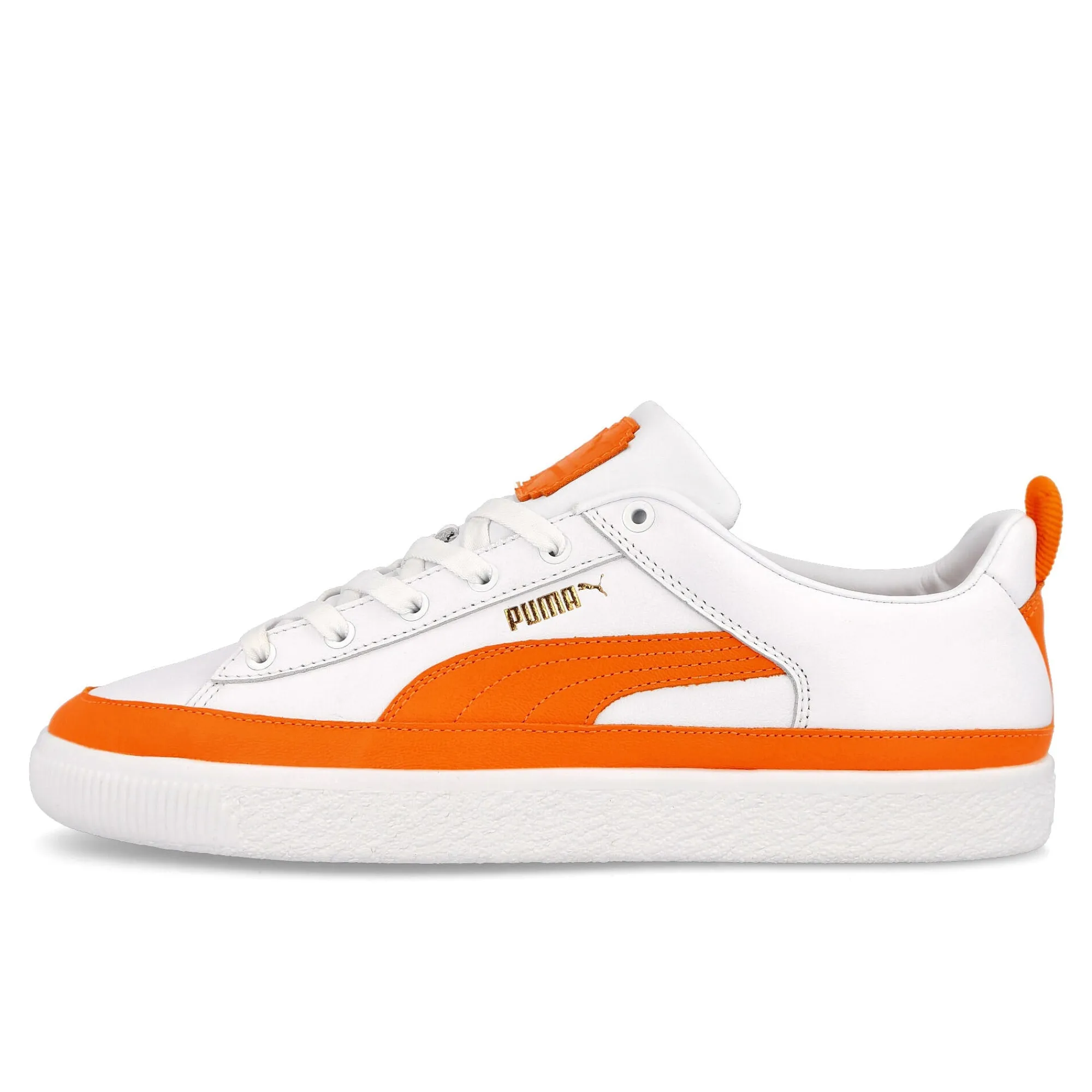 Low Tops | The Classics^Puma Pronounce x Basket VTG PumaWhite-VibrantOrange