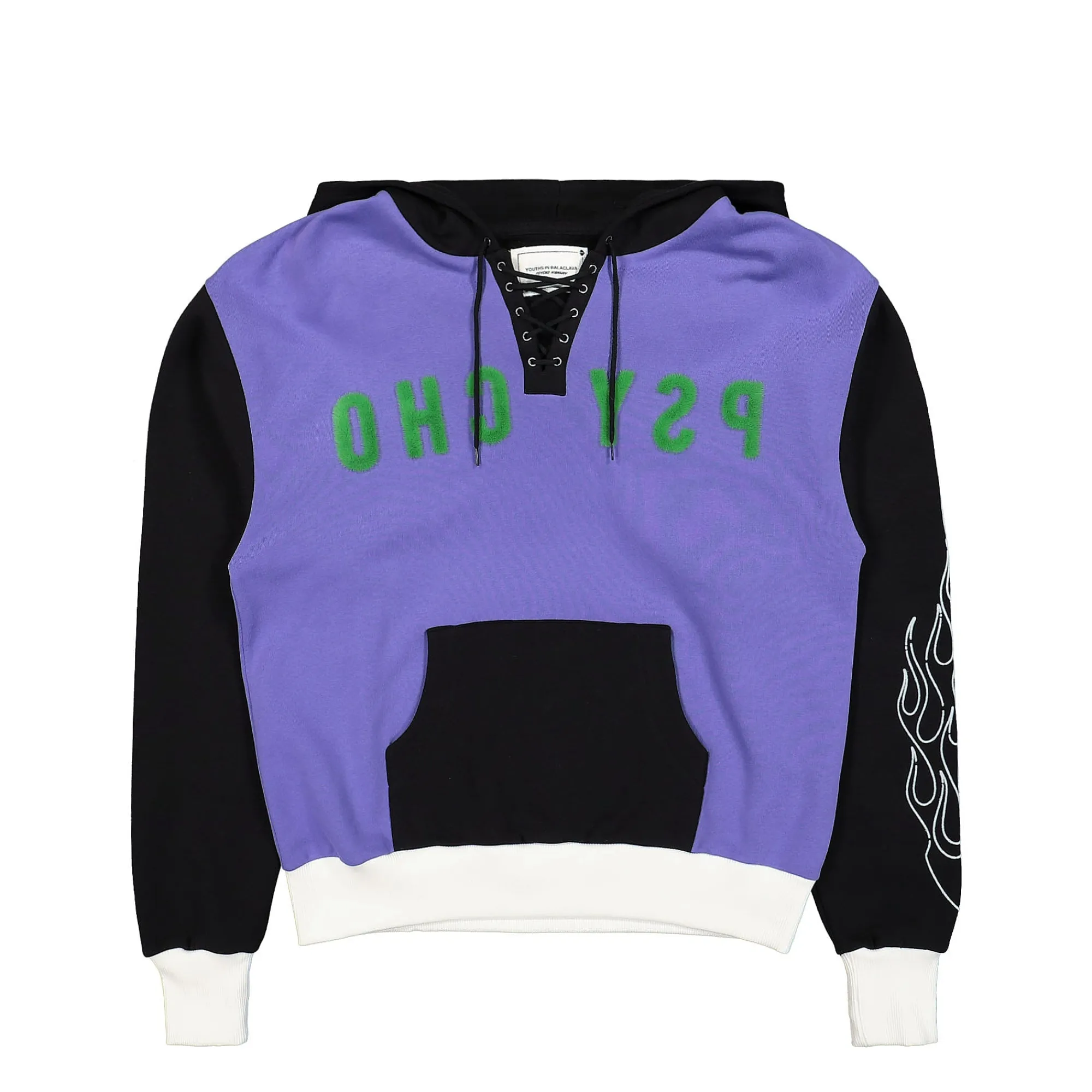 Sweatshirts & Hoodies^Youths In Balaclava Psycho Highway Hoodie Purple