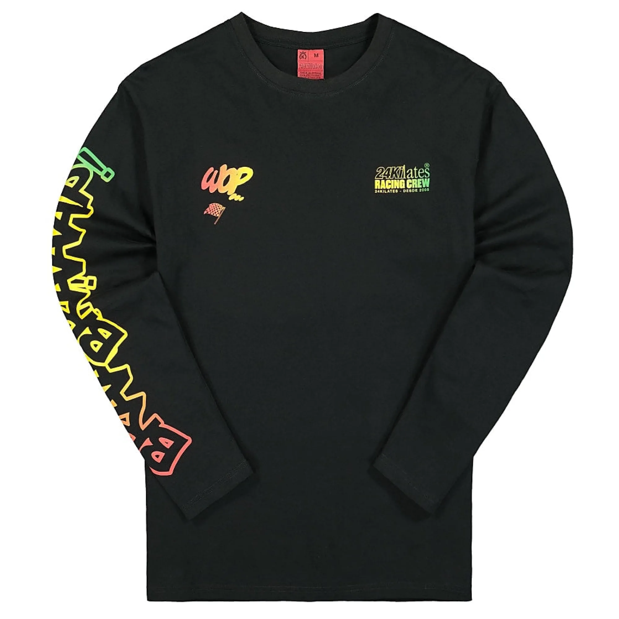 T-Shirts & Long Sleeves^24 Kilates Racing Crew Longsleeve Black