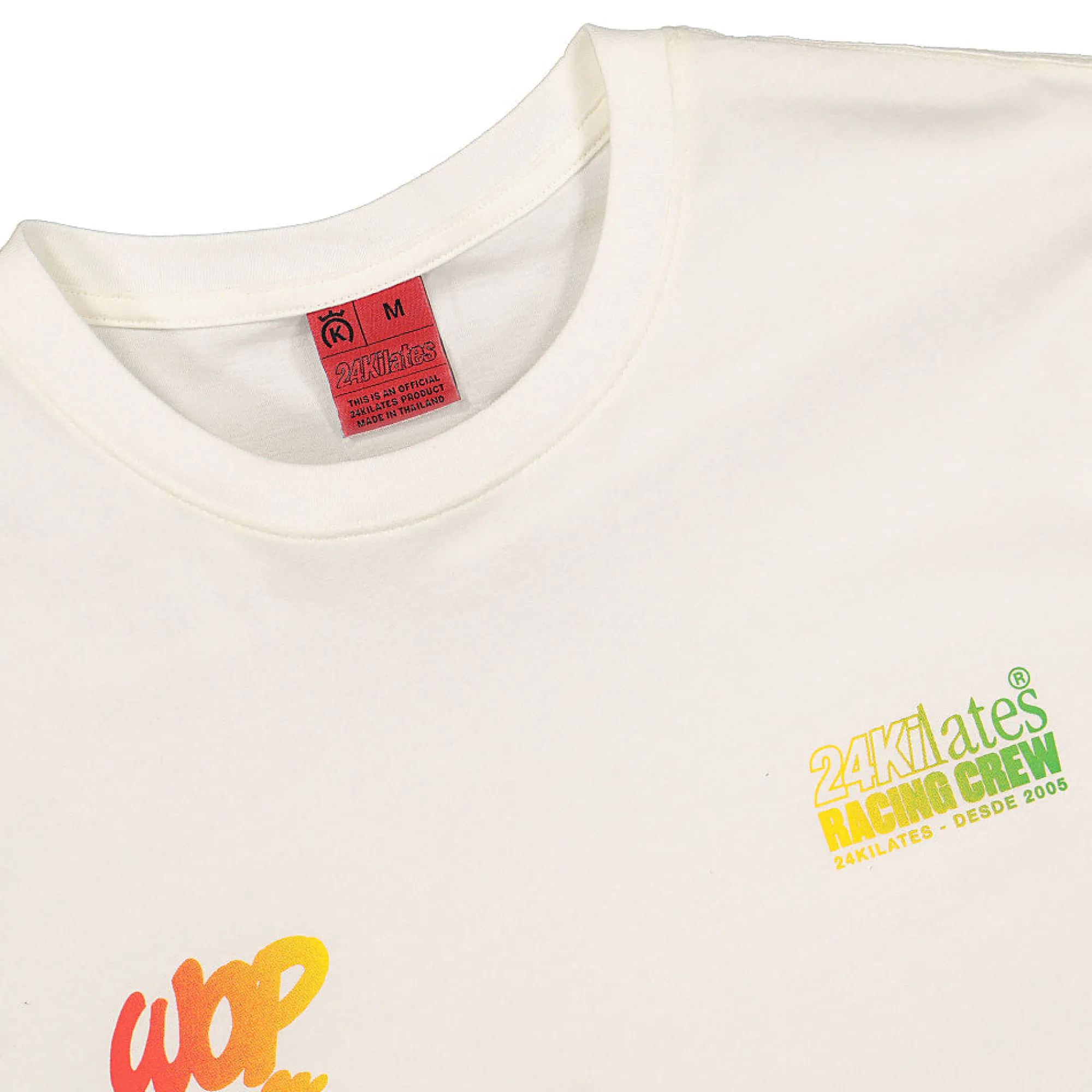 T-Shirts & Long Sleeves^24 Kilates Racing Crew Tee White