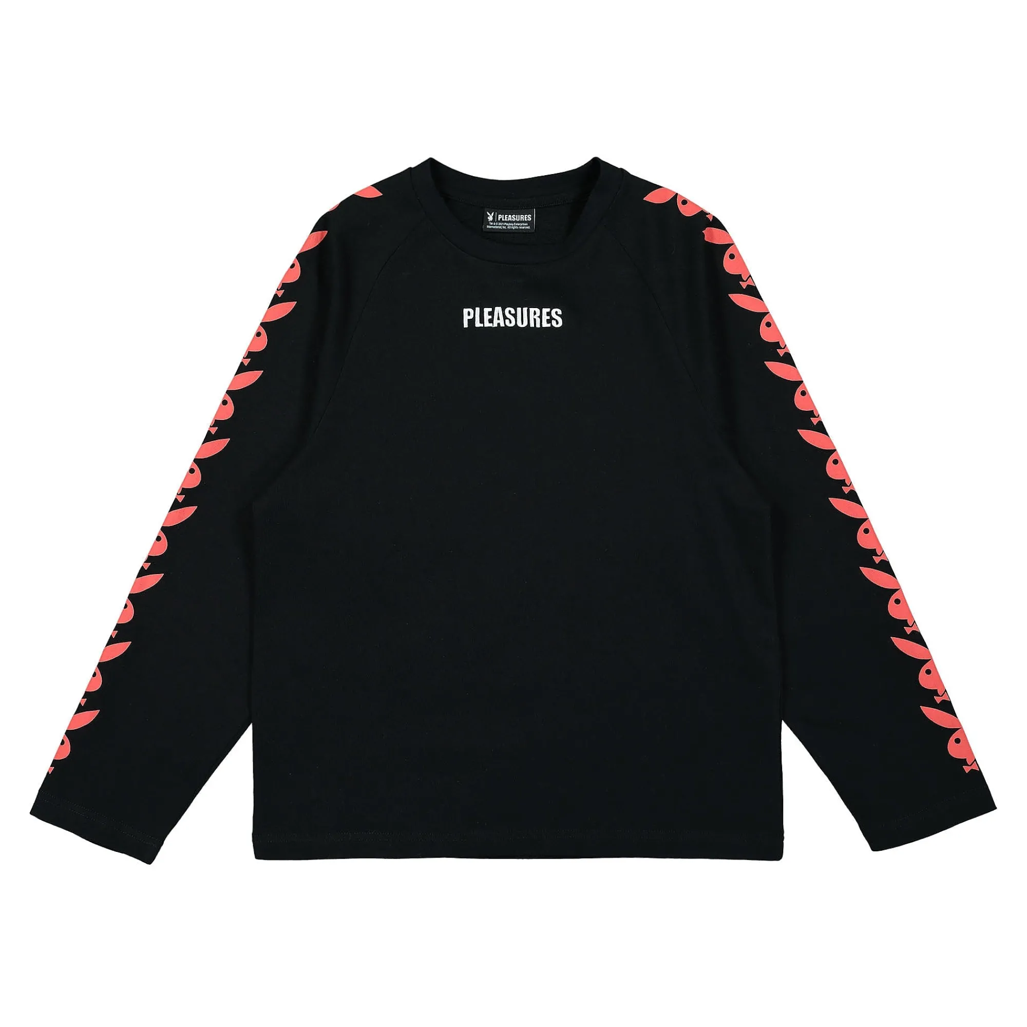 T-Shirts & Long Sleeves^Pleasures Raglan Long Sleeve Black