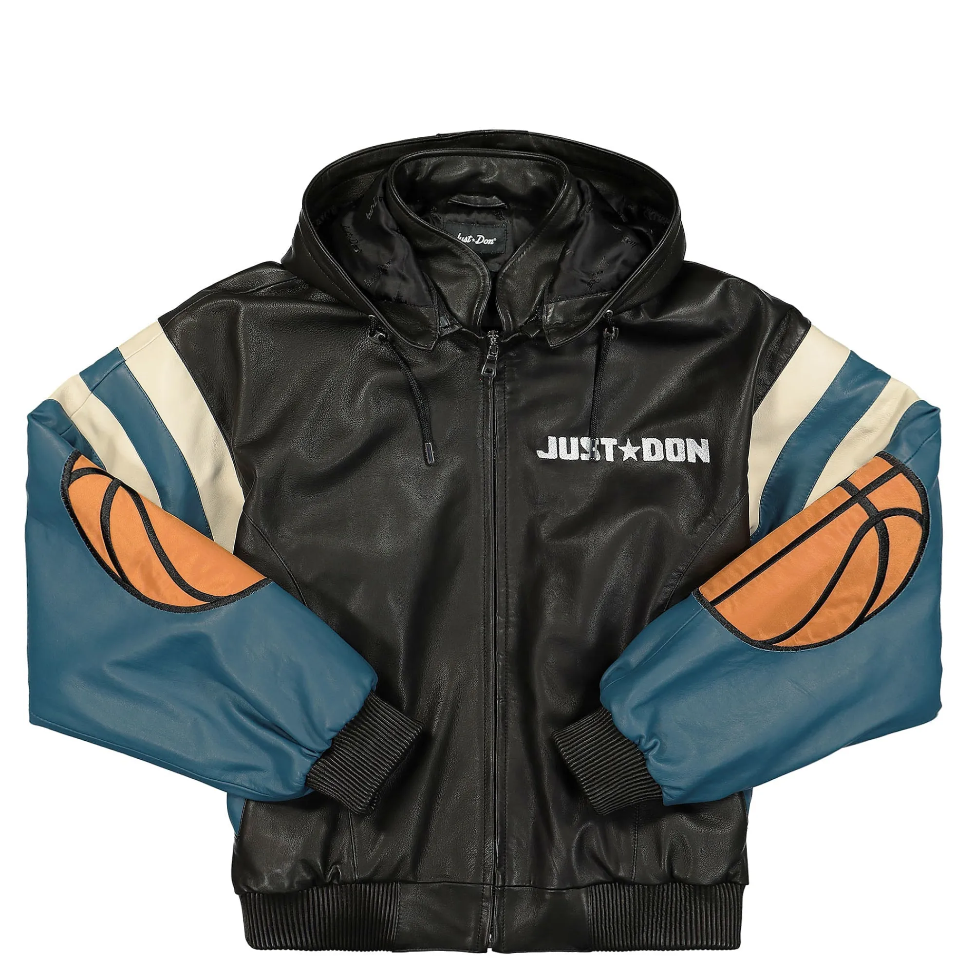 Jackets & Coats^Just Don Real Leather Jacket Multicolor