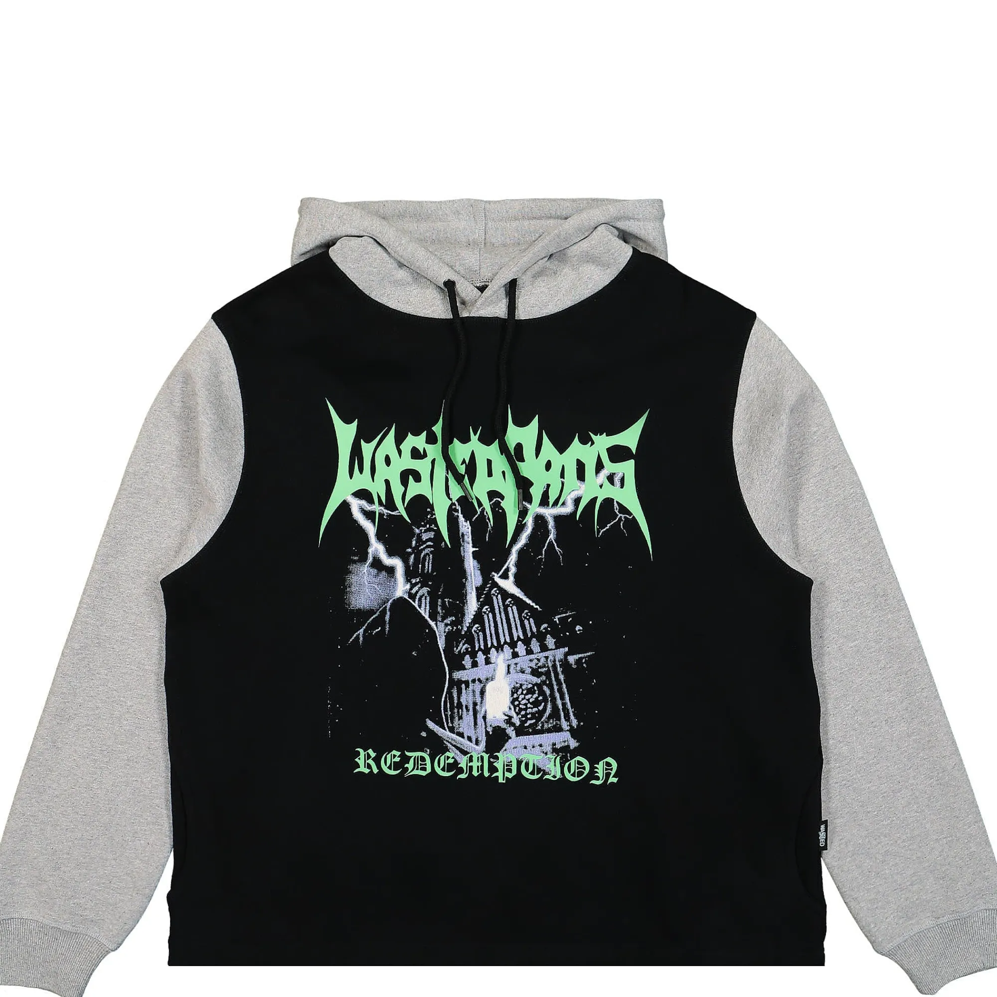 Sweatshirts & Hoodies^Wasted Paris Redemption Hoodie AshGrey/Black