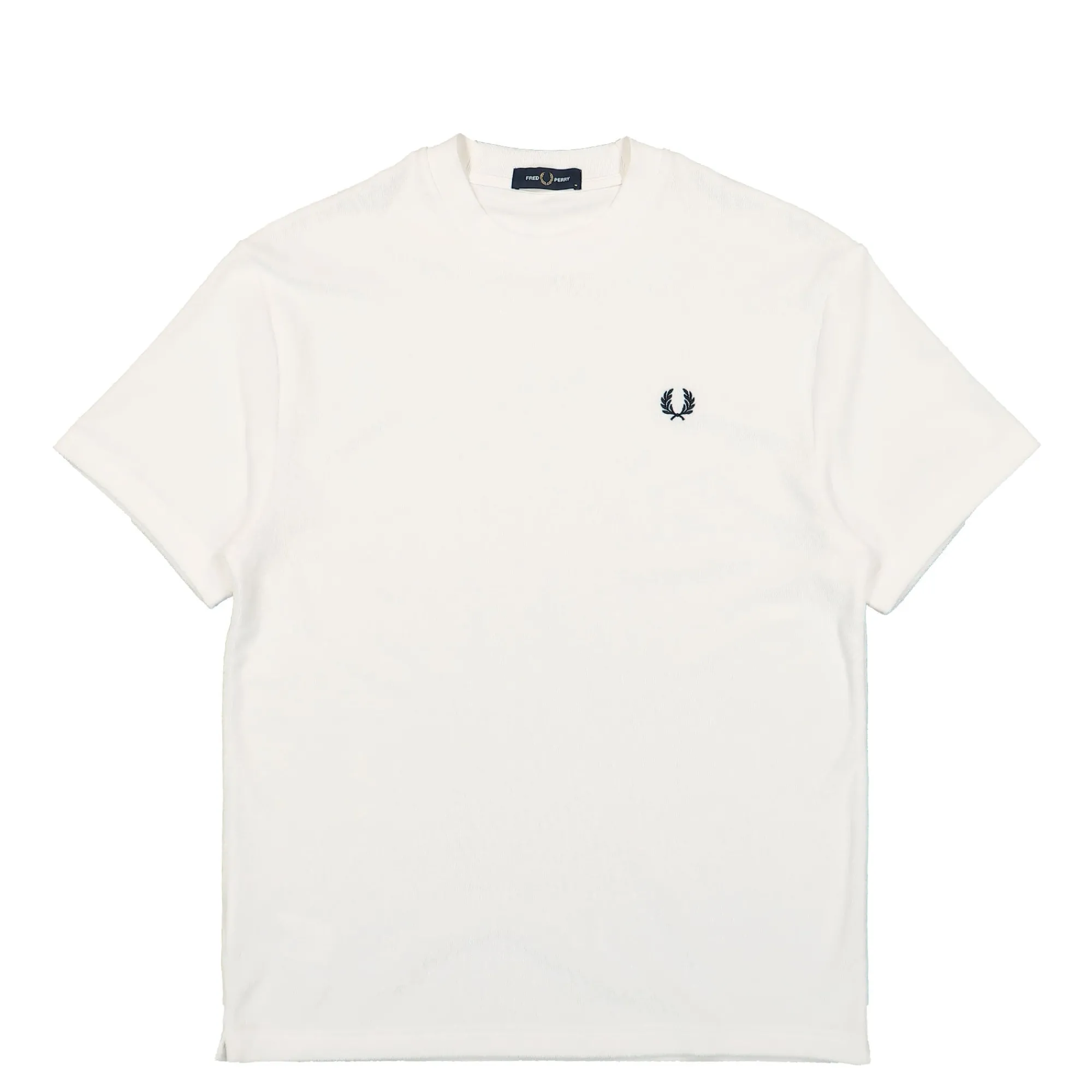 T-Shirts & Long Sleeves^Fred Perry Relaxed Towelling T-Shirt SnowWhite