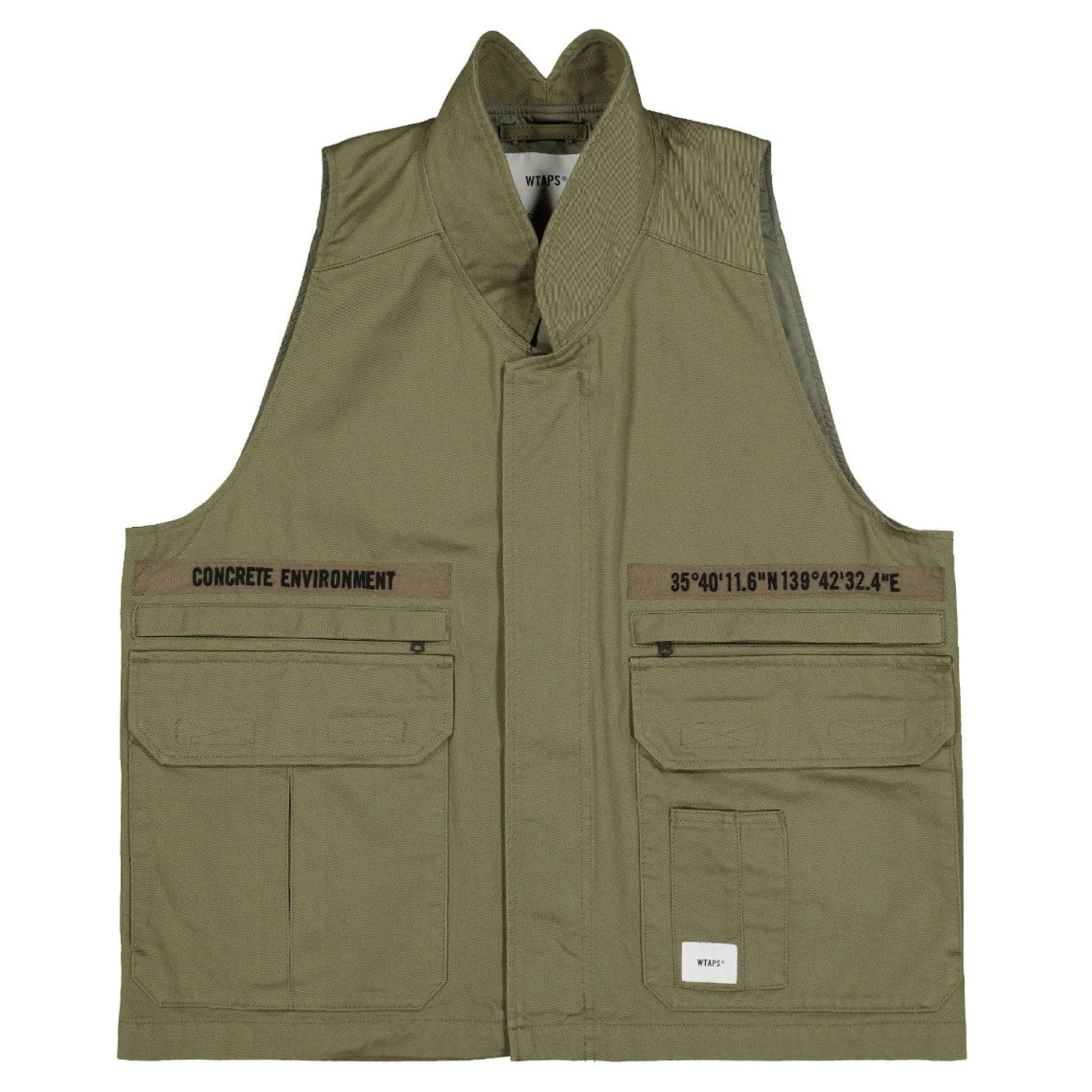 Vests^WTAPS Rep Vest OliveDrab