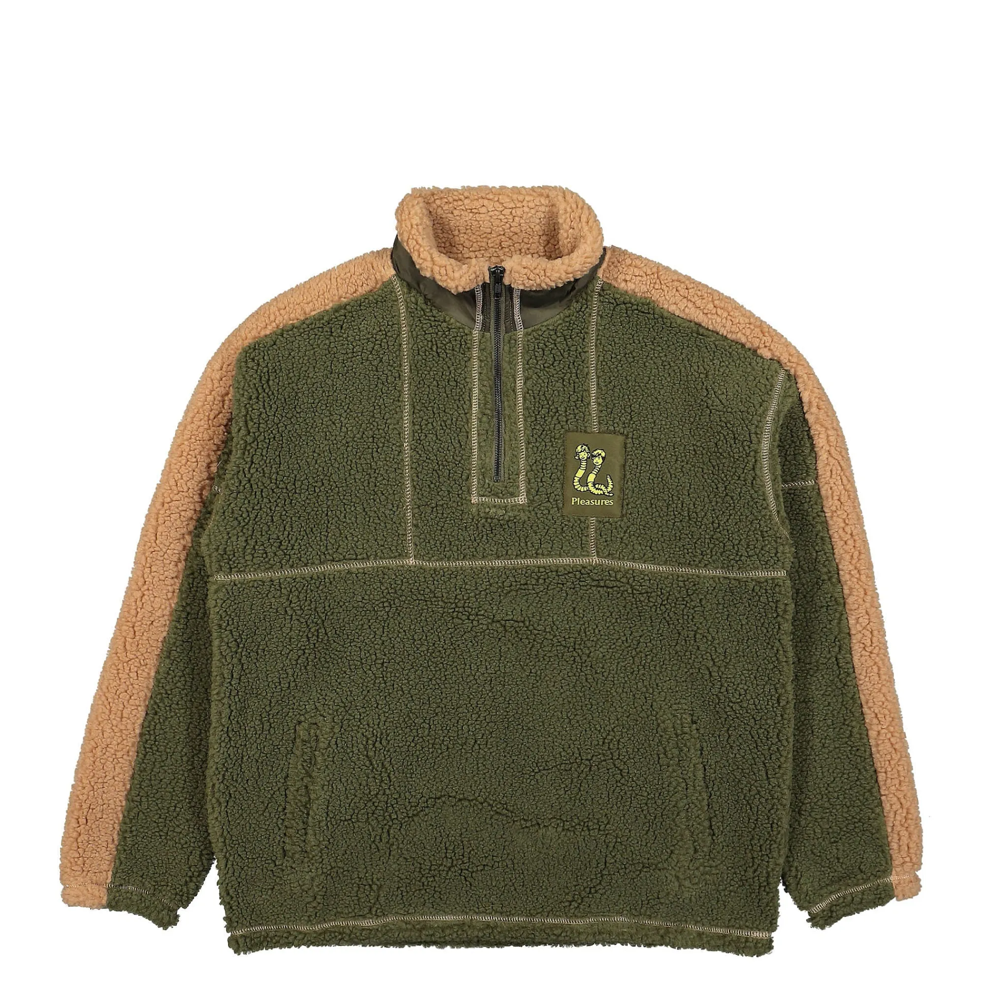 Sweatshirts & Hoodies^Pleasures Rewind Quarter Zip Green